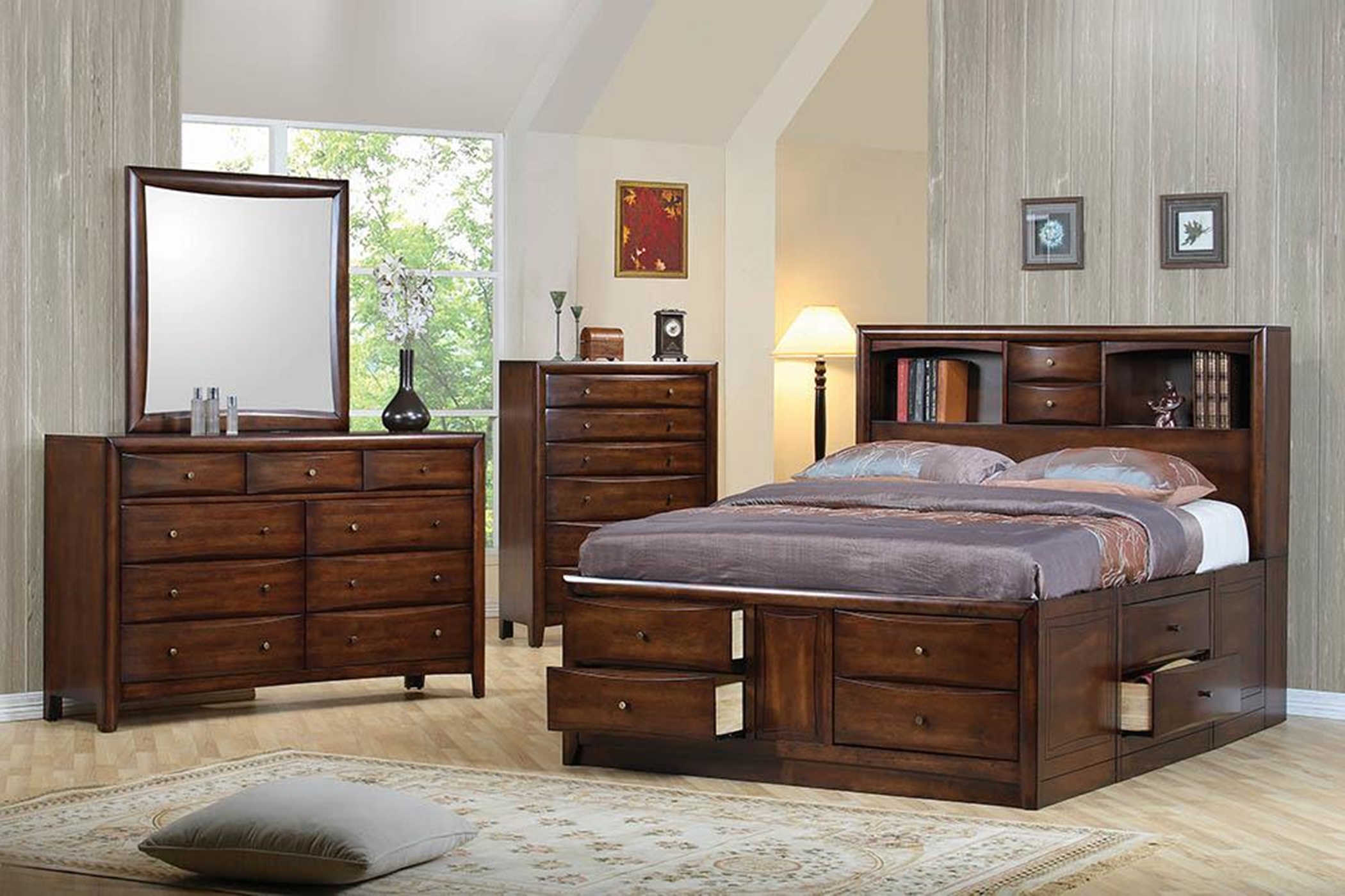 Hillary Cal. King Storage Bed