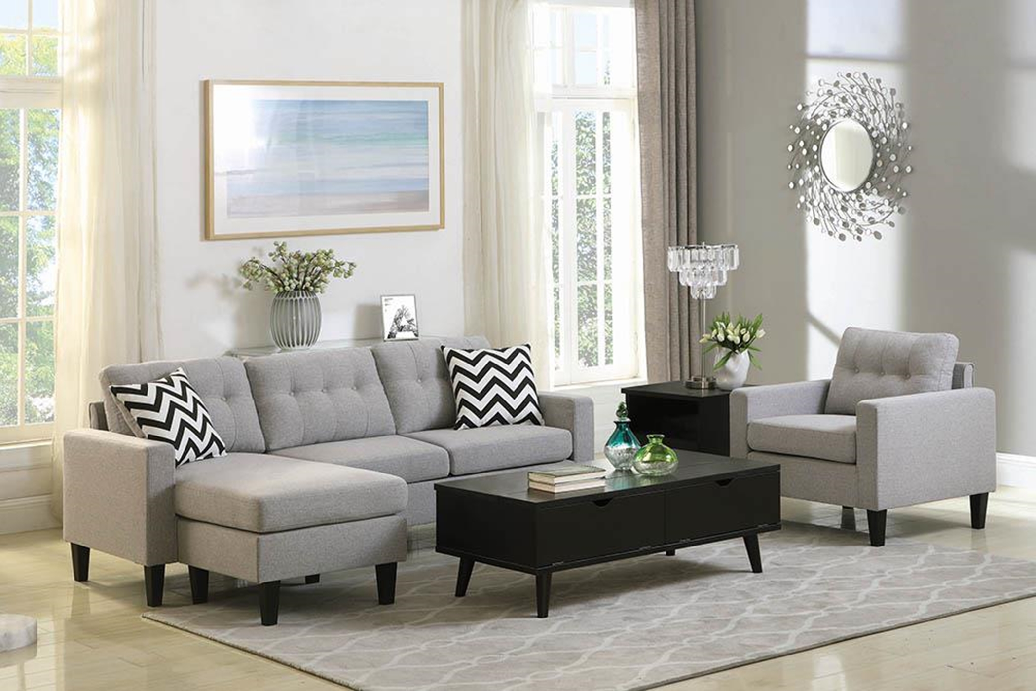 508687 Reversible Sectional