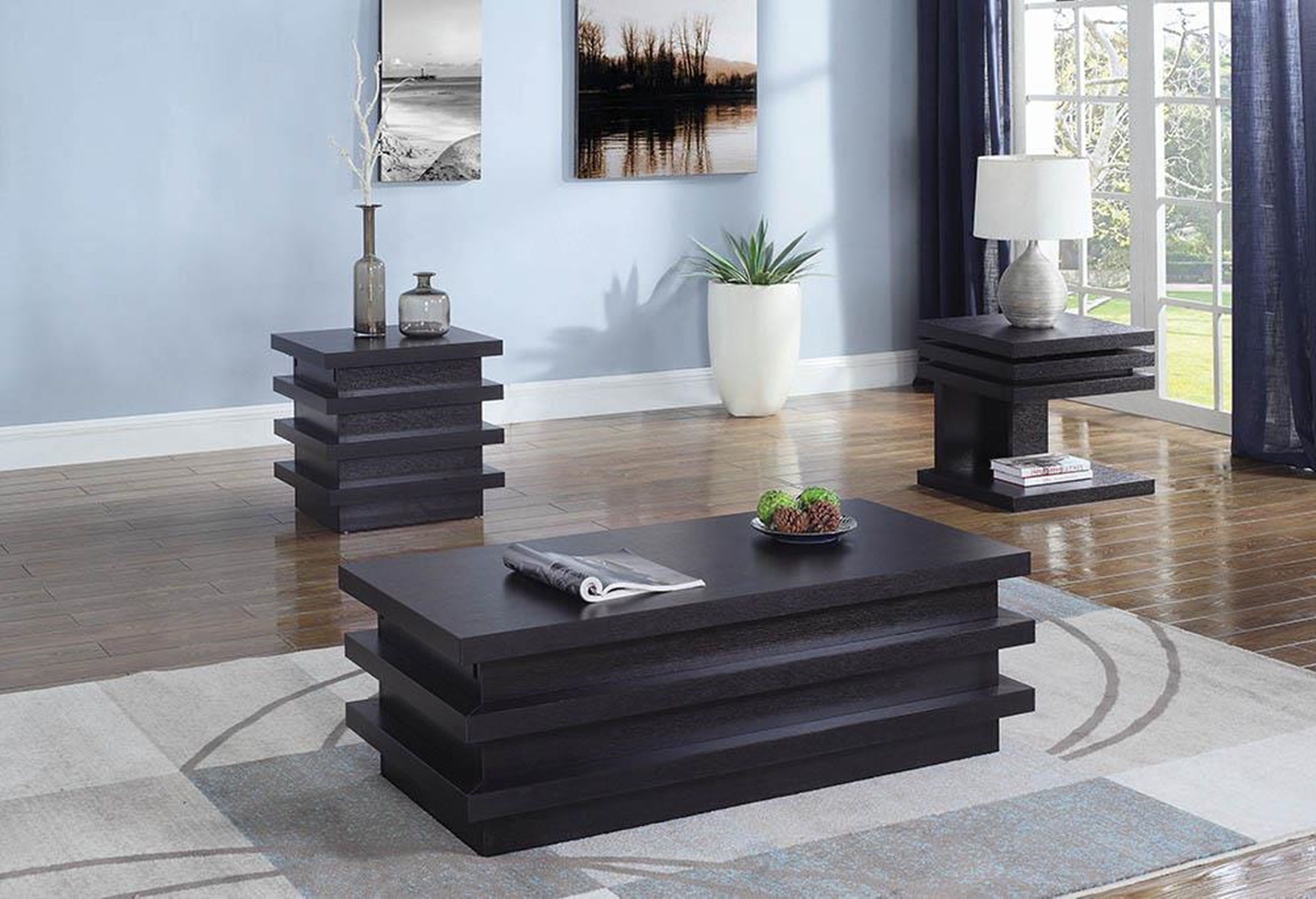 Red Cocoa Coffee Table with Storage - Click Image to Close