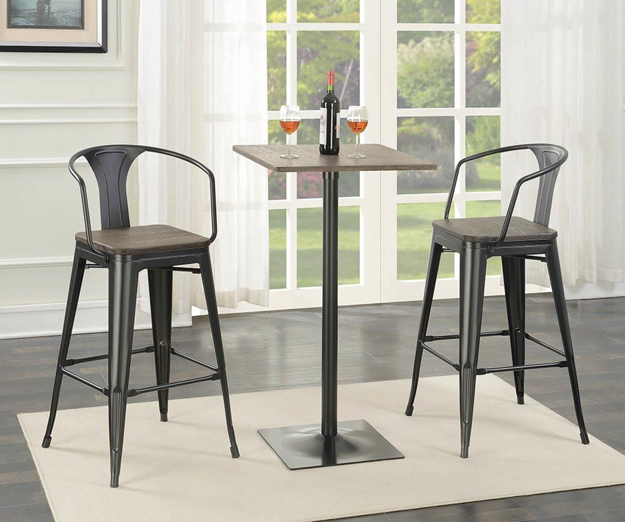 Industrial Bar Stool - Click Image to Close