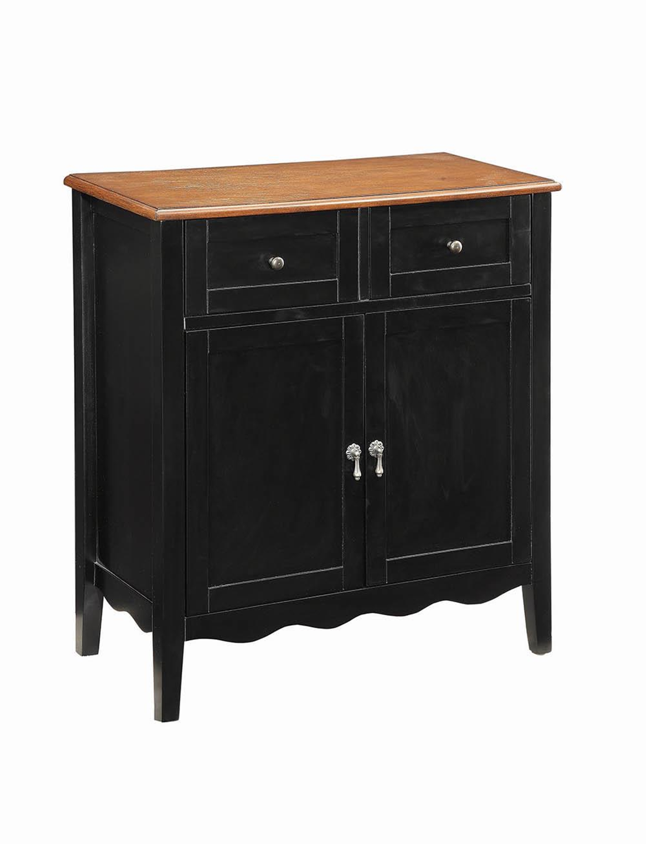 Traditional Black Wine Cabinet - Click Image to Close