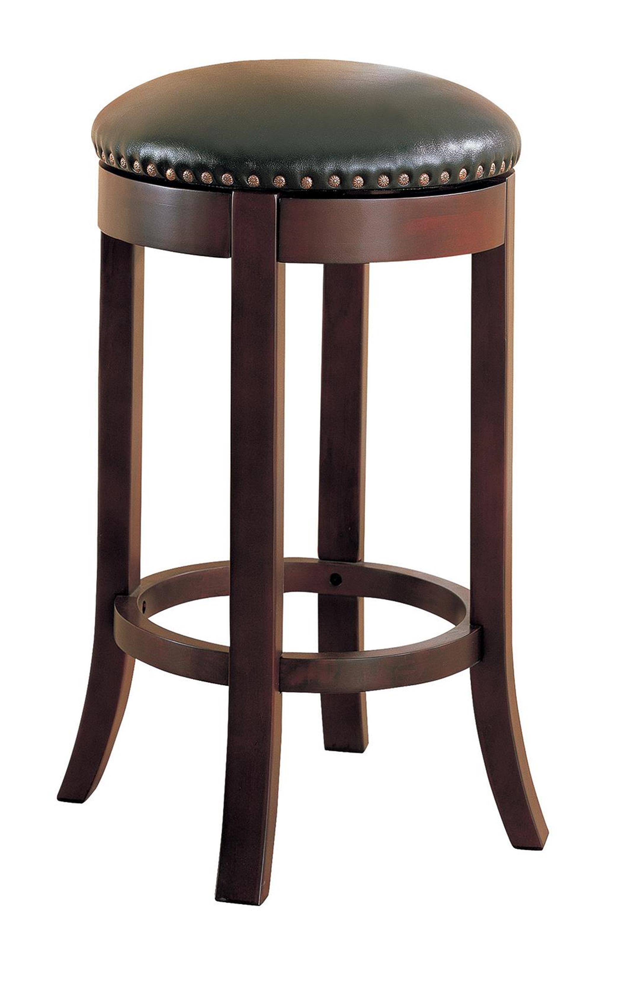 Casual Walnut 29in. Bar Stool - Click Image to Close