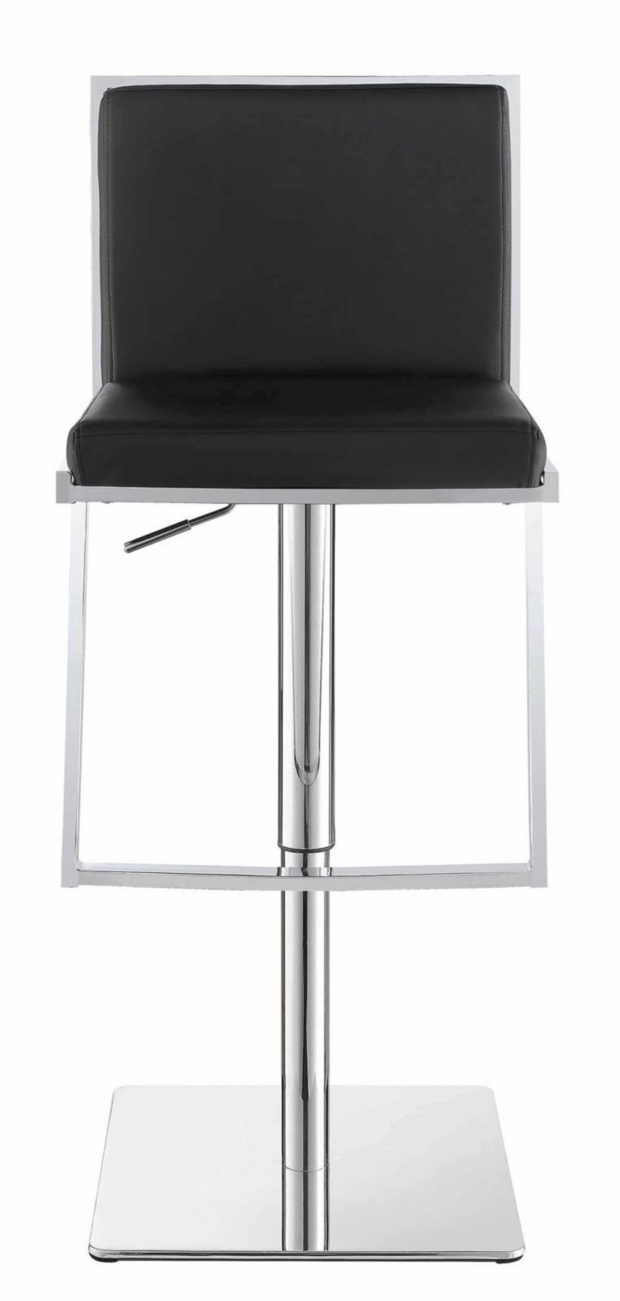 Dixon Black Adjustable Bar Stool - Click Image to Close
