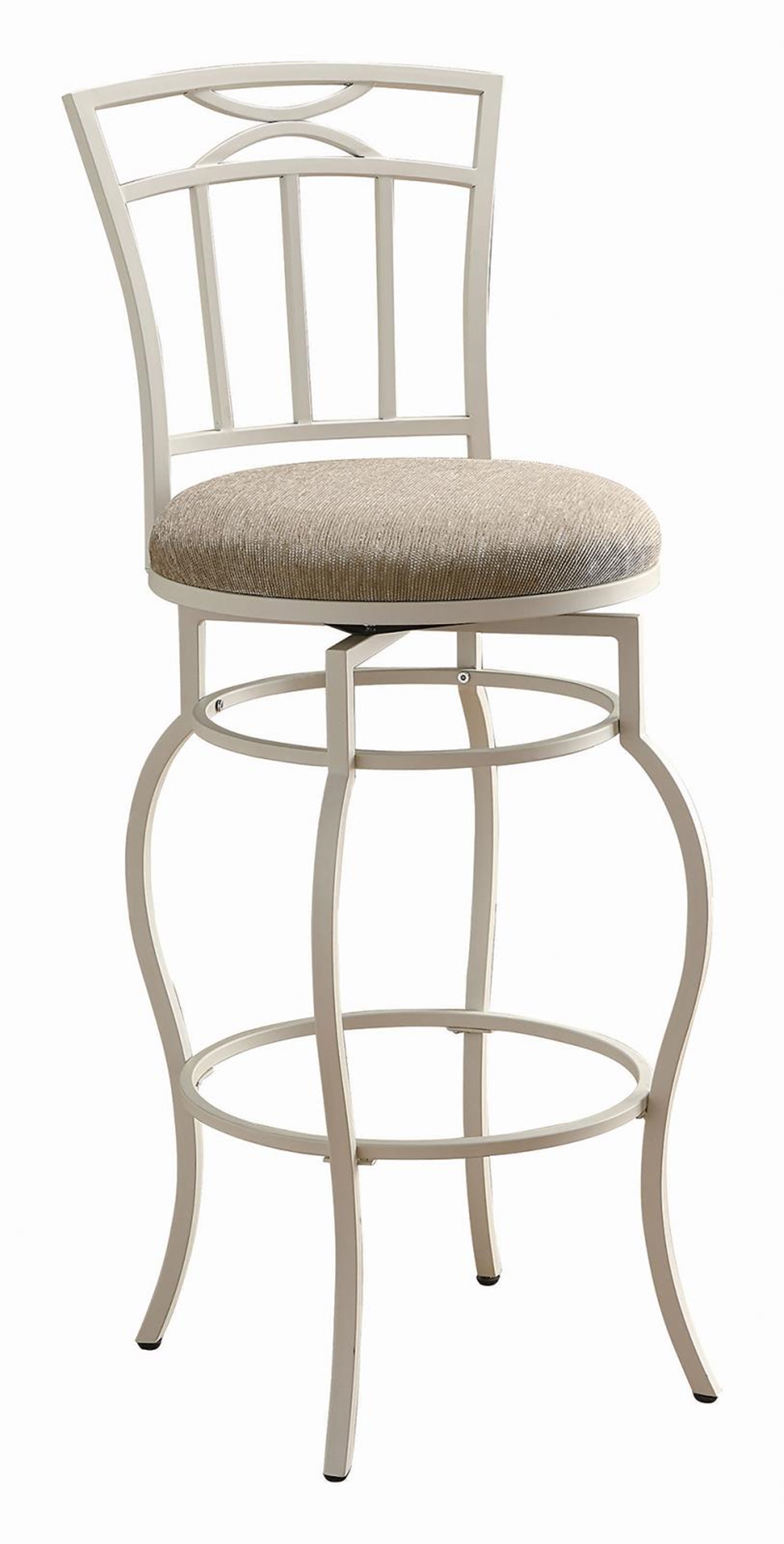 Casual Cream Bar Height Chair - Click Image to Close