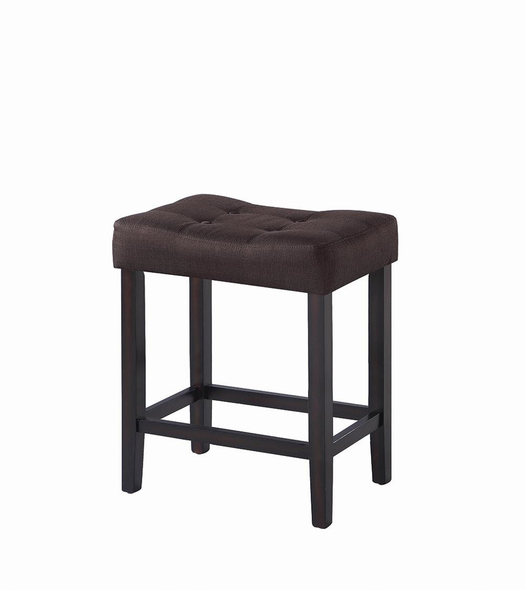 Casual Brown Upholstered Counter-Height Stool - Click Image to Close