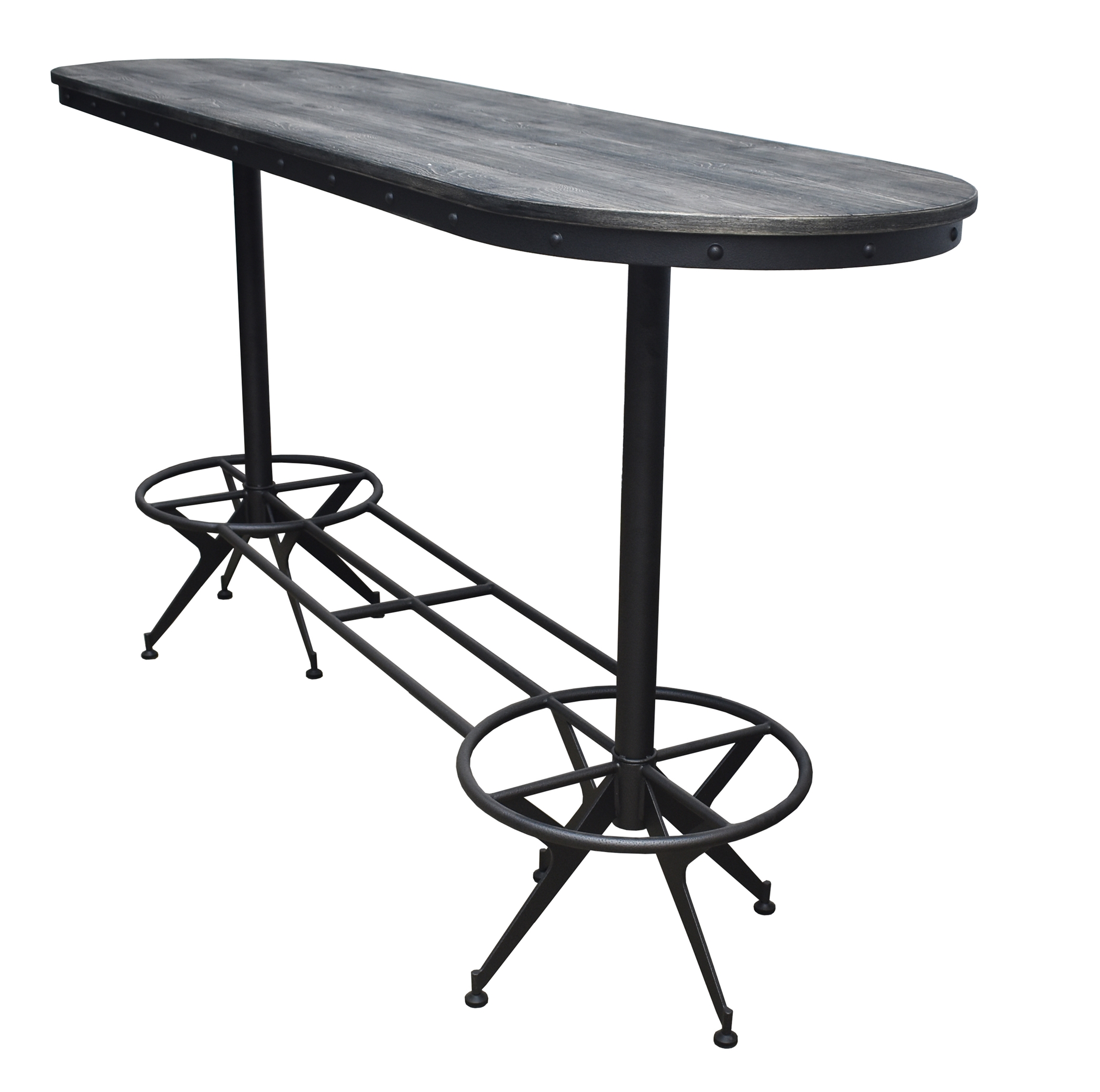 Oval Bar Table - Click Image to Close