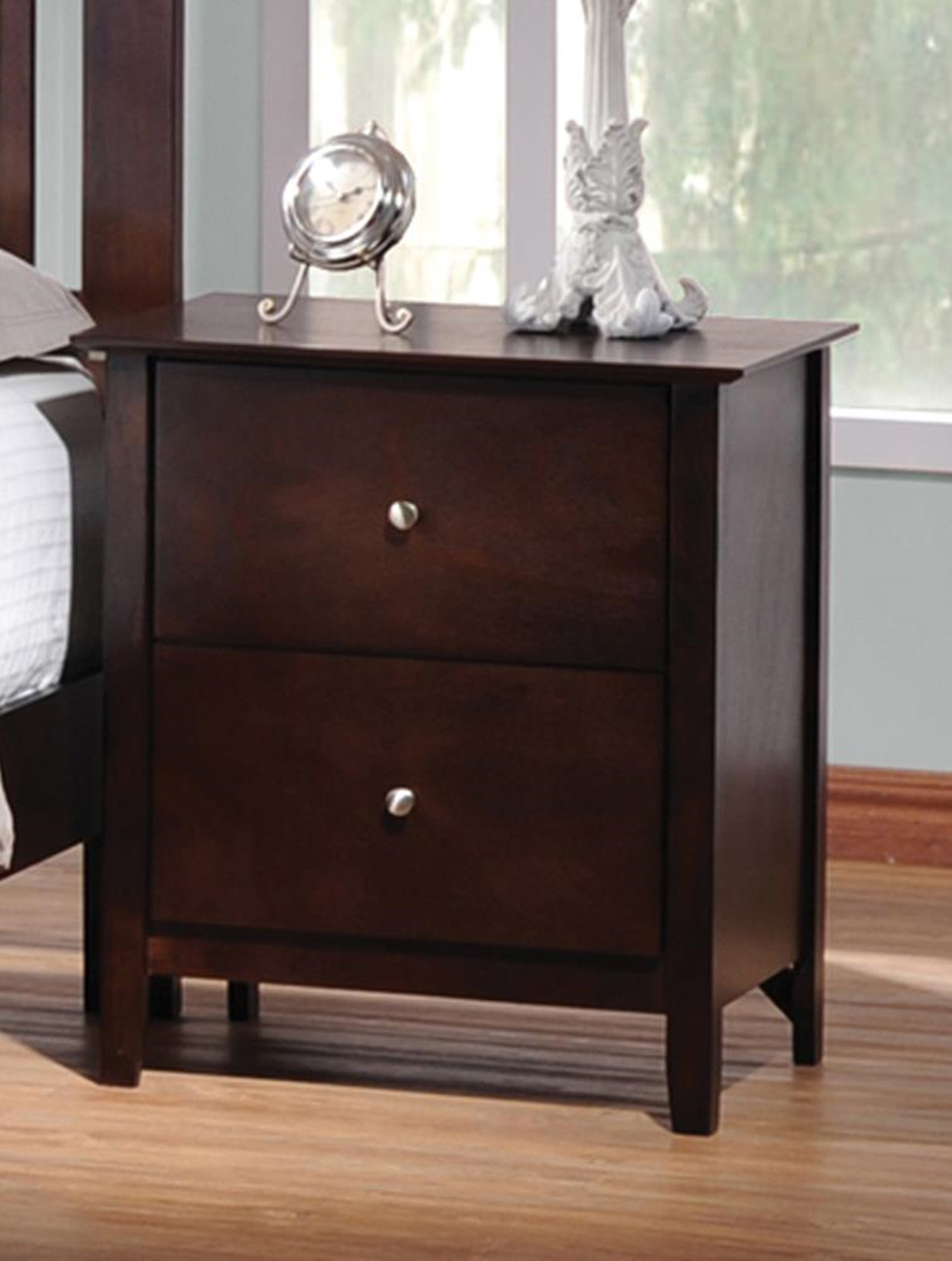 Tia Capp. Two-Drawer Nightstand - Click Image to Close