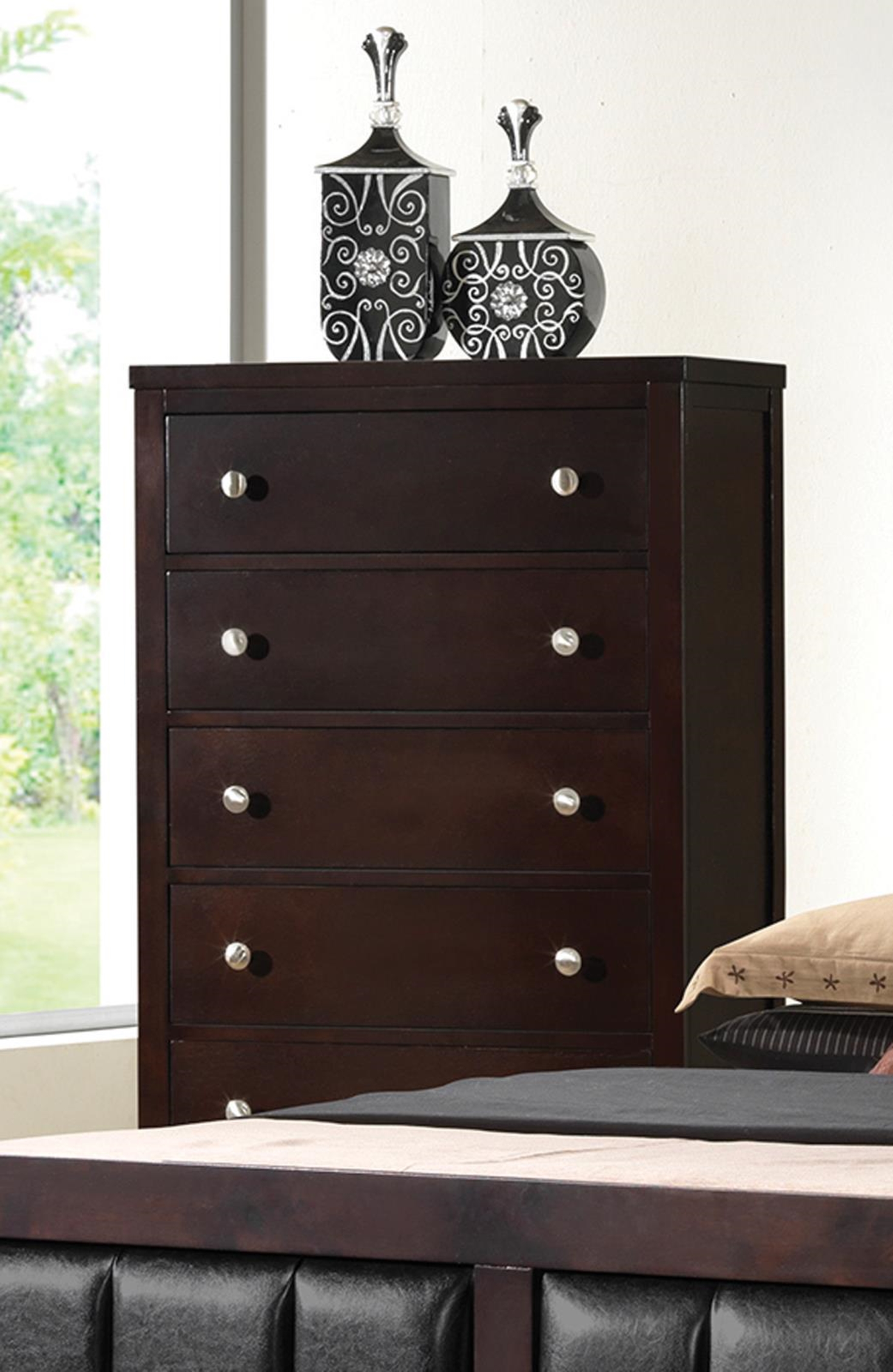 Carlton Capp. Five-Drawer Chest - Click Image to Close