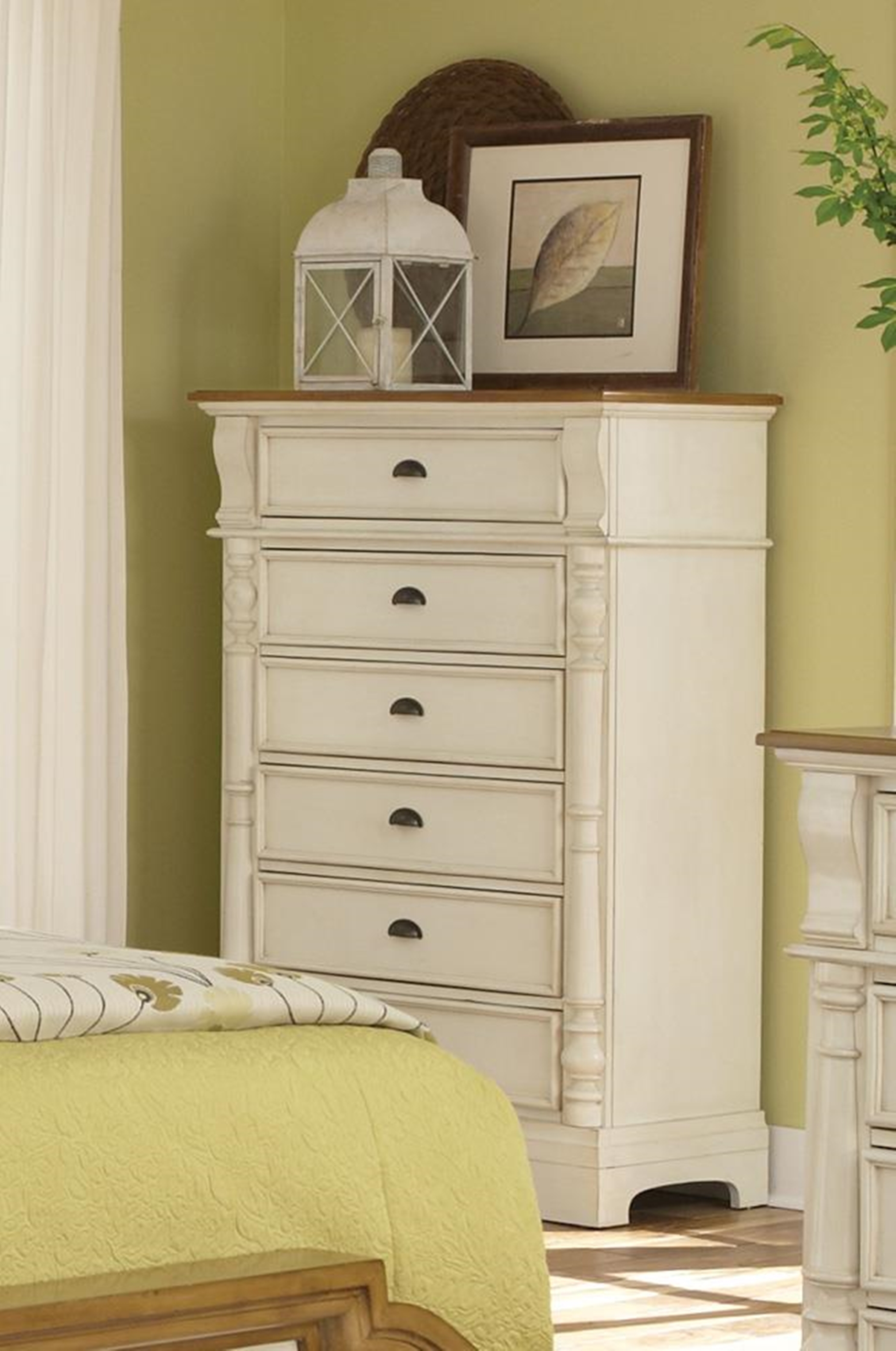 Oleta Cottage Six-Drawer Chest - Click Image to Close