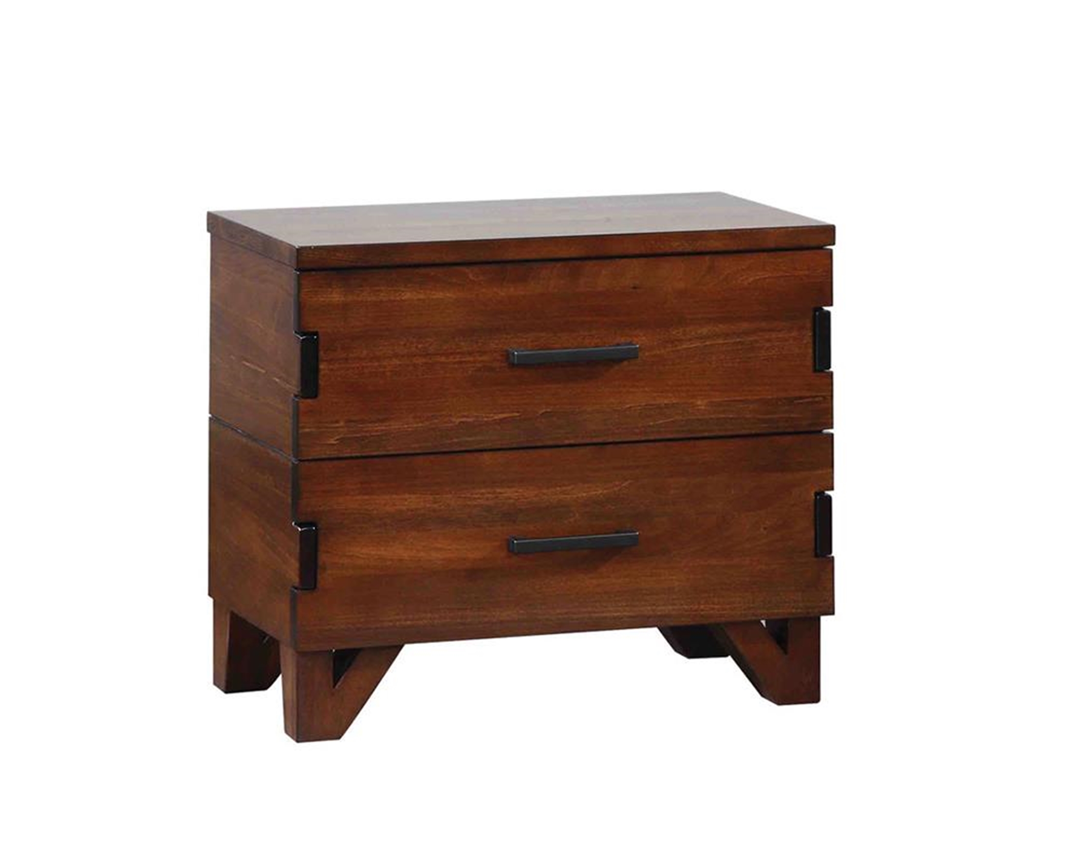 Yorkshire Two-Drawer Nightstand - Click Image to Close