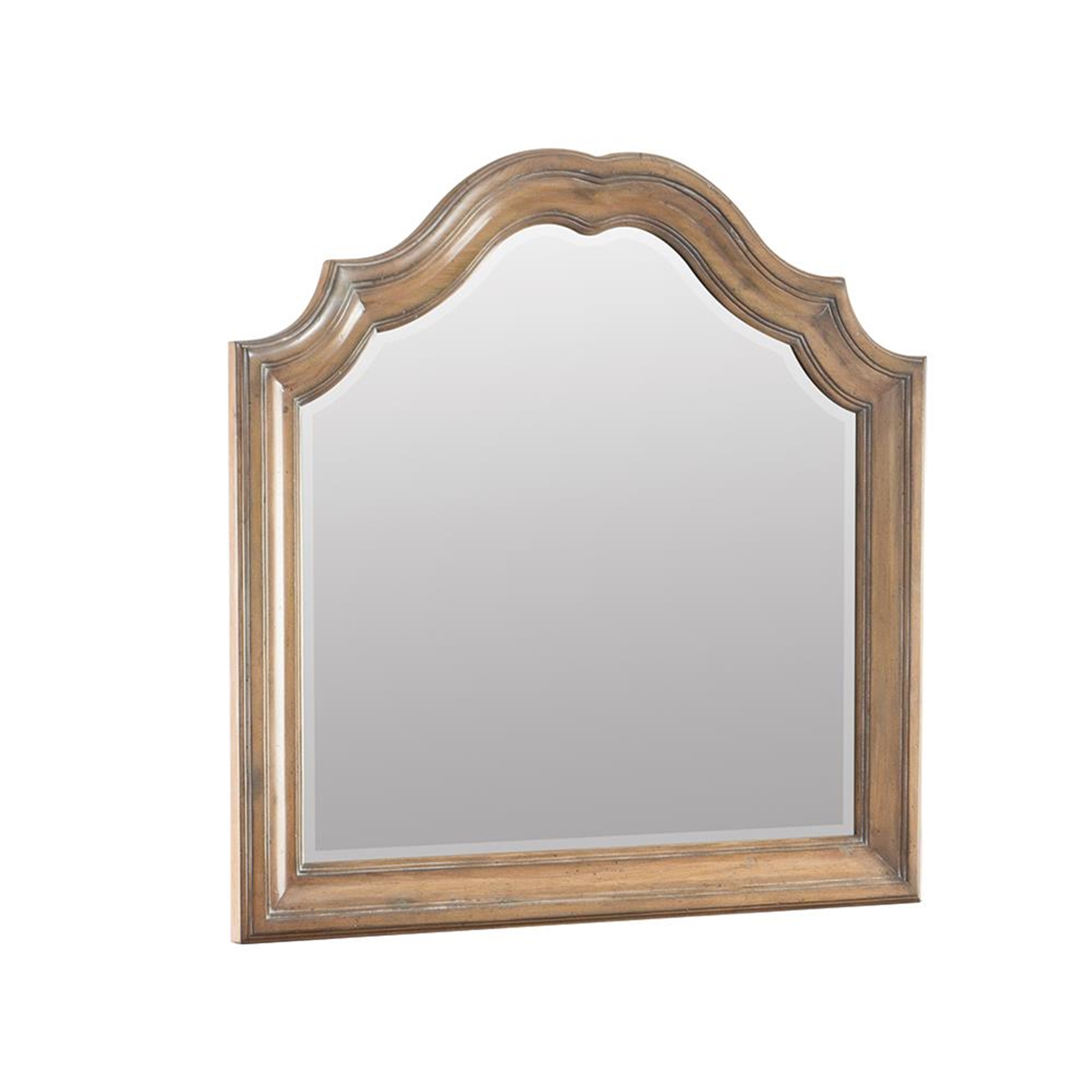 Ilana Warm Oak Vanity Mirror - Click Image to Close