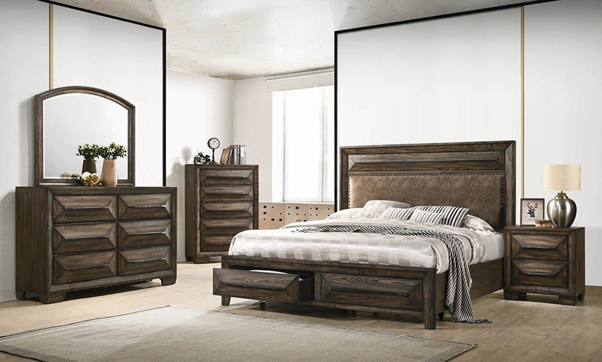 205440Q - Queen Bed - Click Image to Close