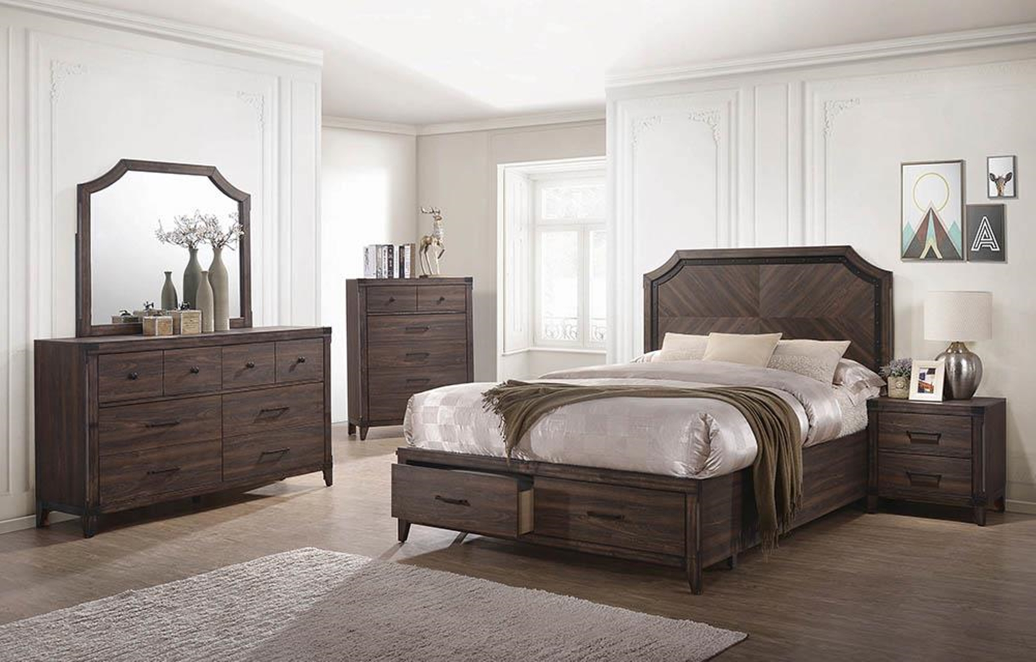 205470Q - Queen Bed - Click Image to Close