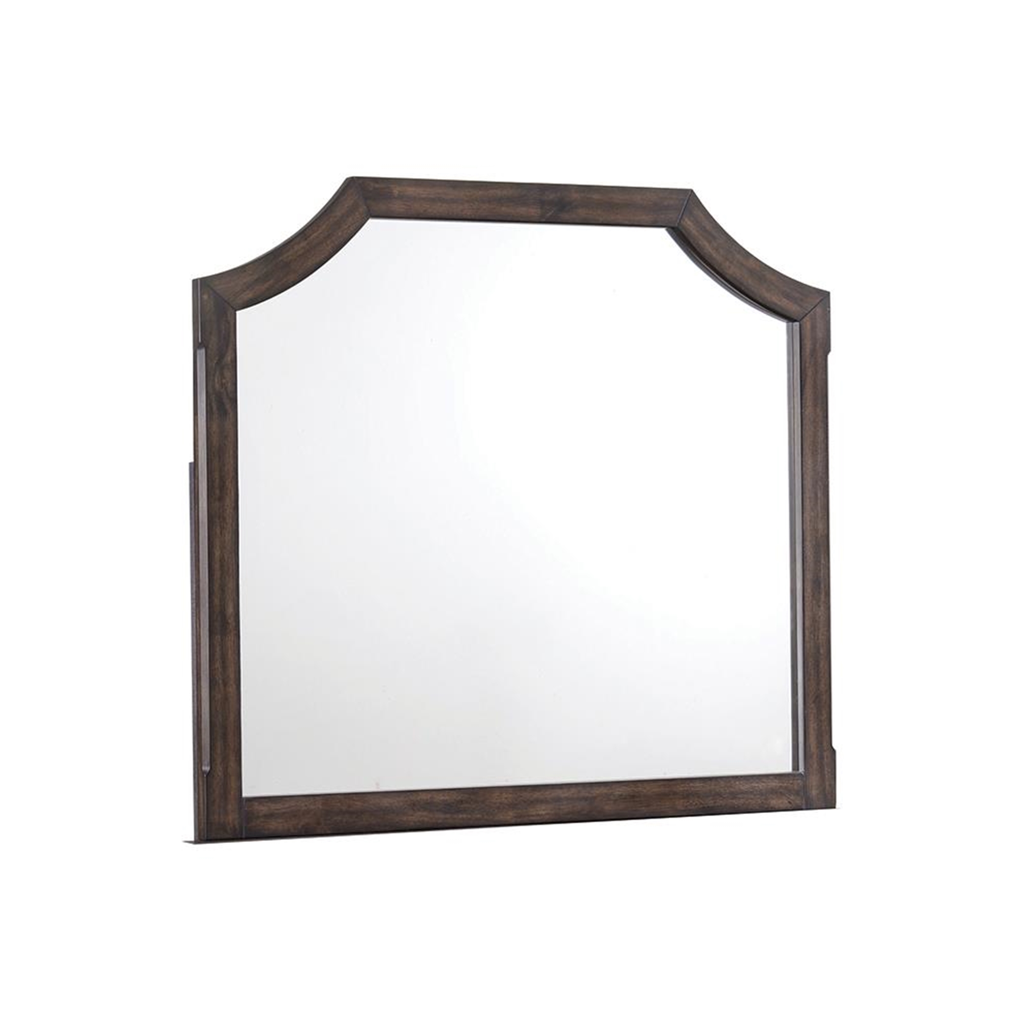 Richmond Rustic Dark Grey Oak Mirror - Click Image to Close