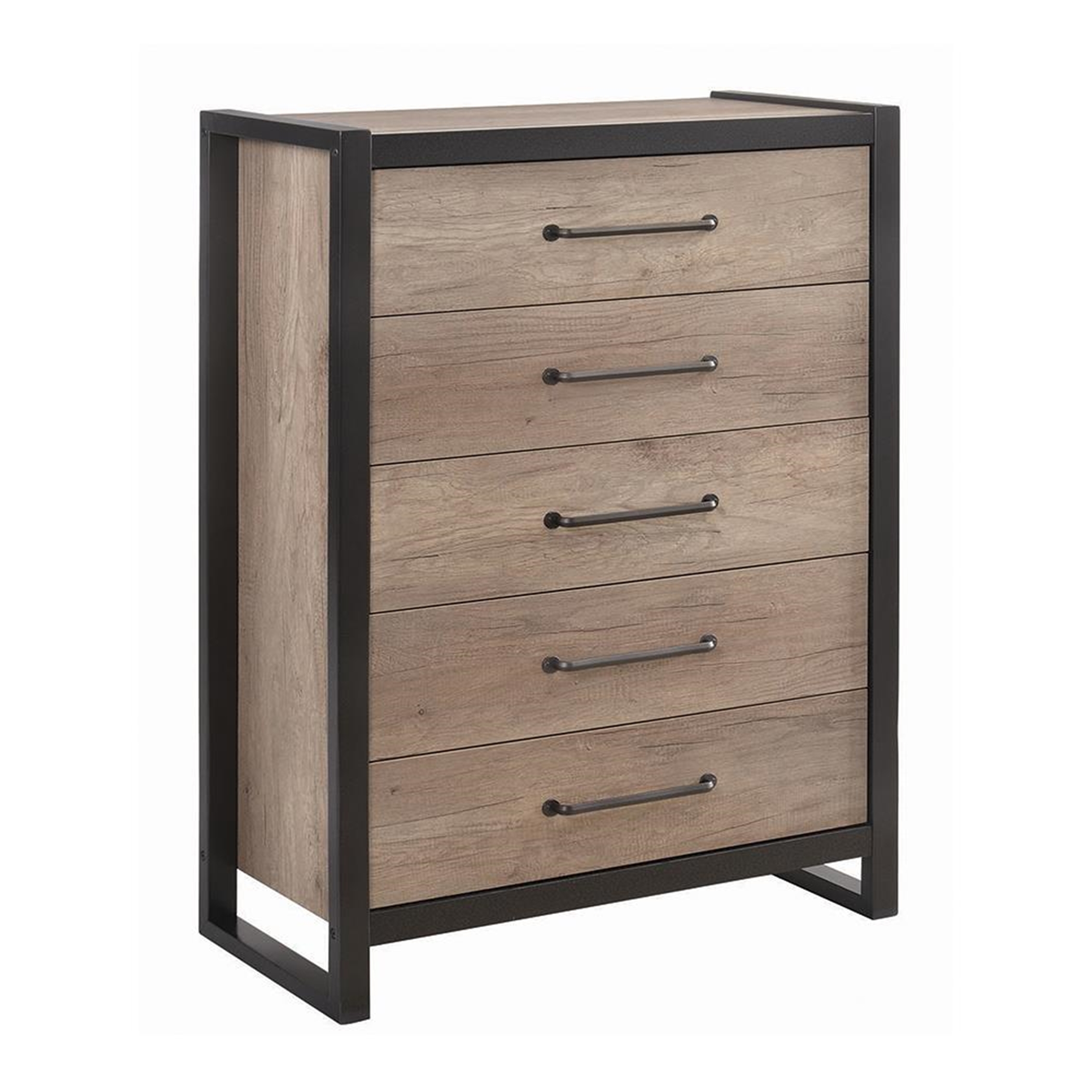 Edgewater Weathered Oak Chest - Click Image to Close