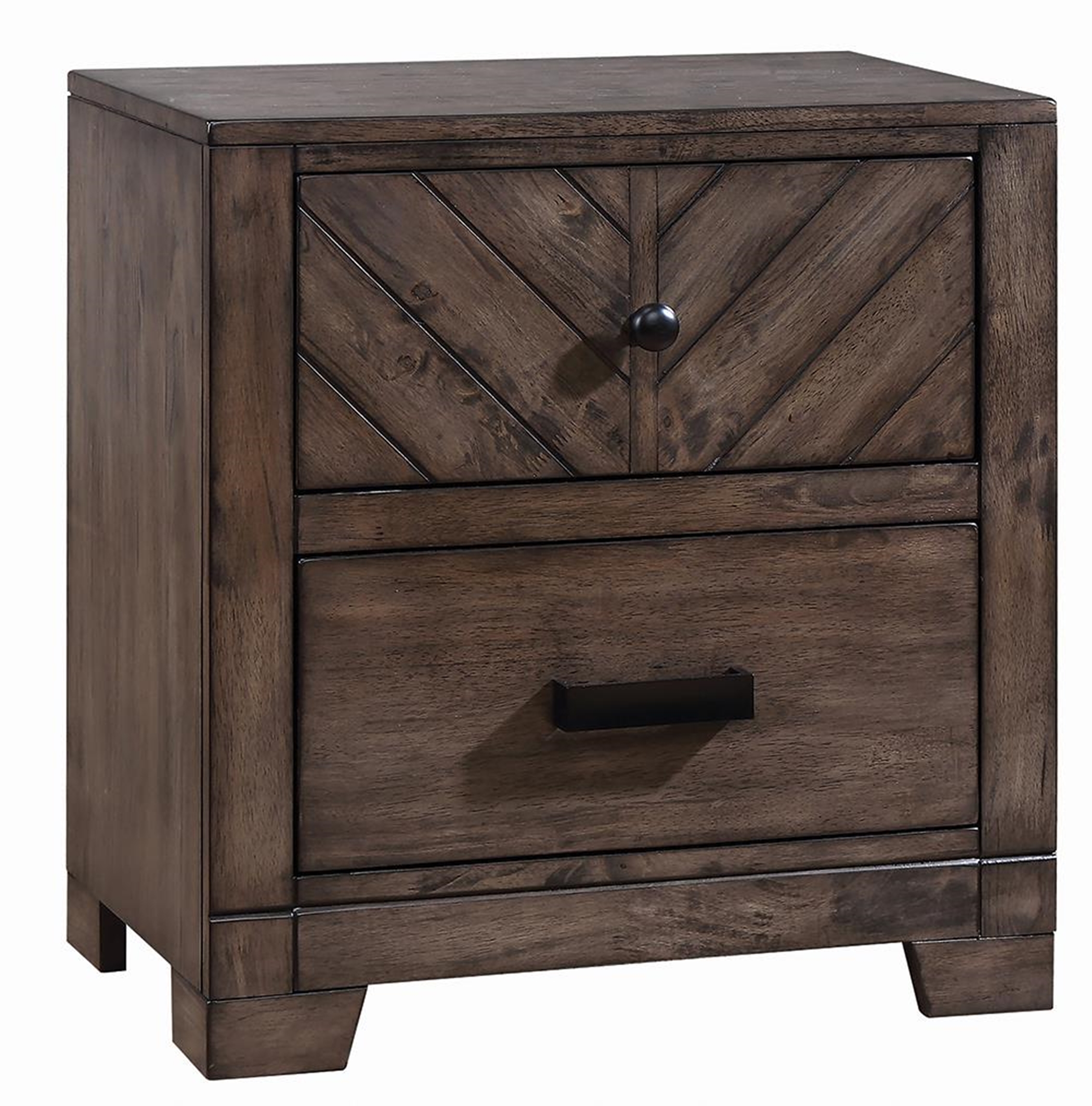Lawndale Rustic Nightstand - Click Image to Close