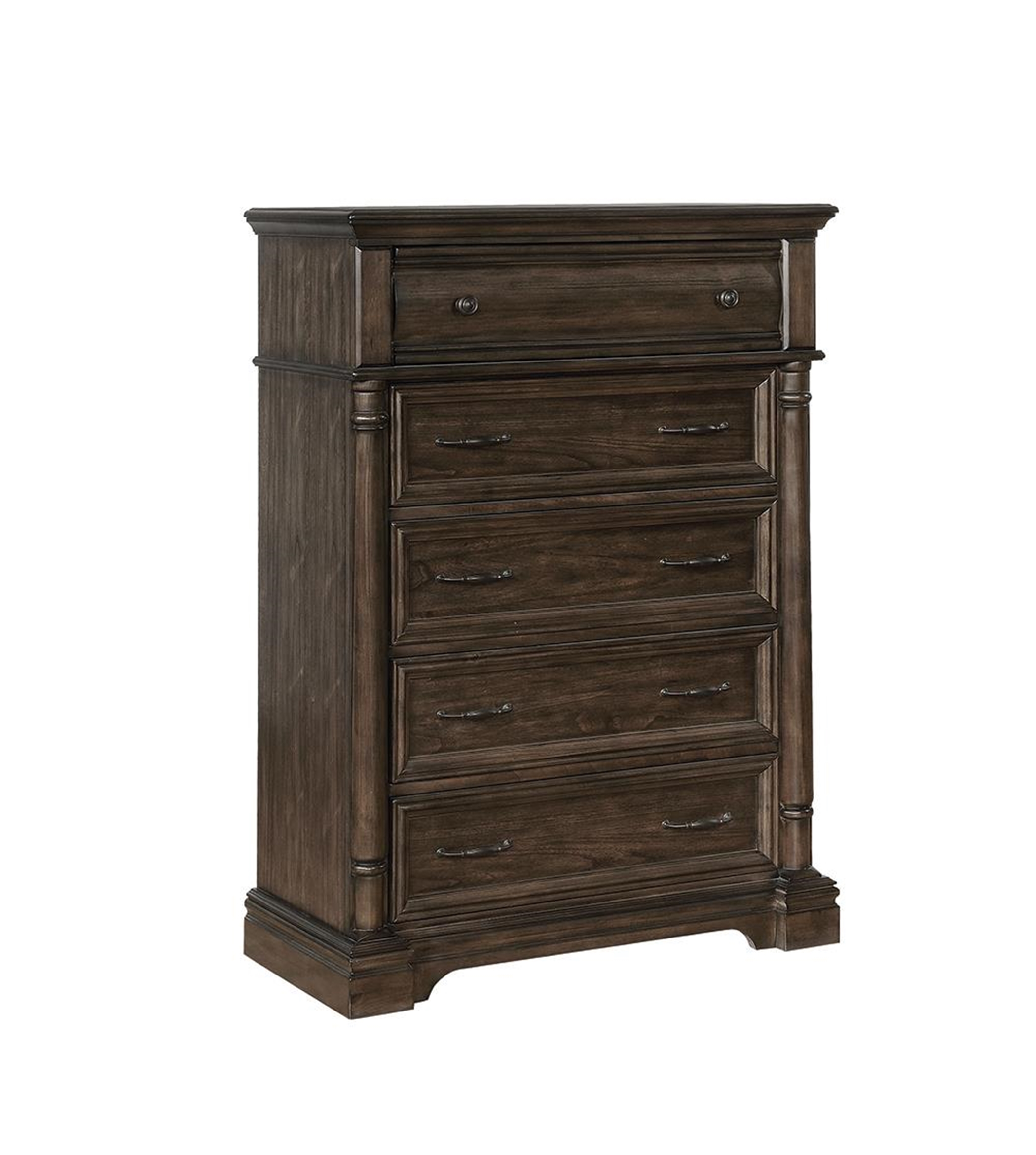 Chandler Traditional Heirloom Brown Chest - Click Image to Close
