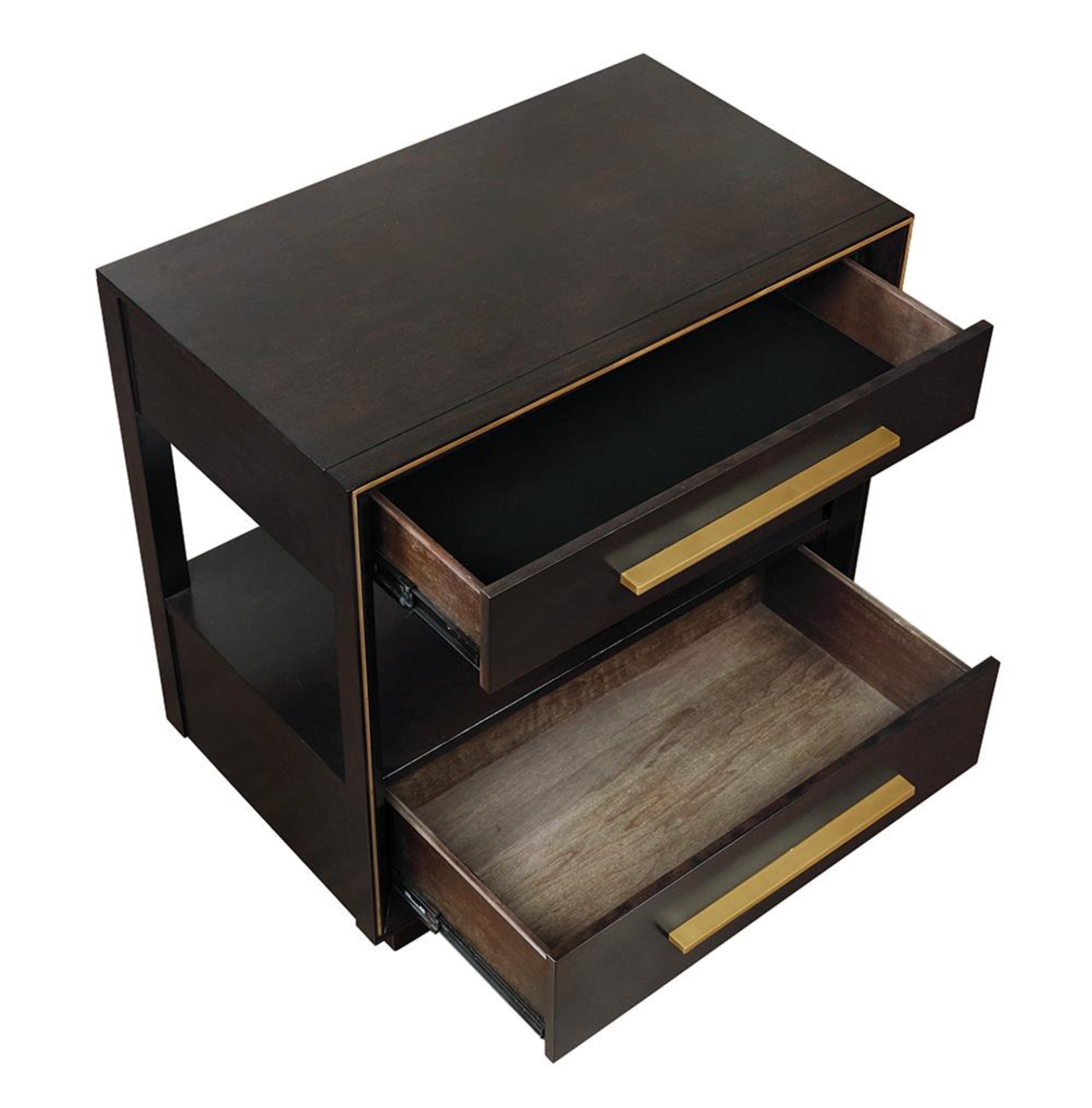 Smoked Peppercorn Nightstand - Click Image to Close
