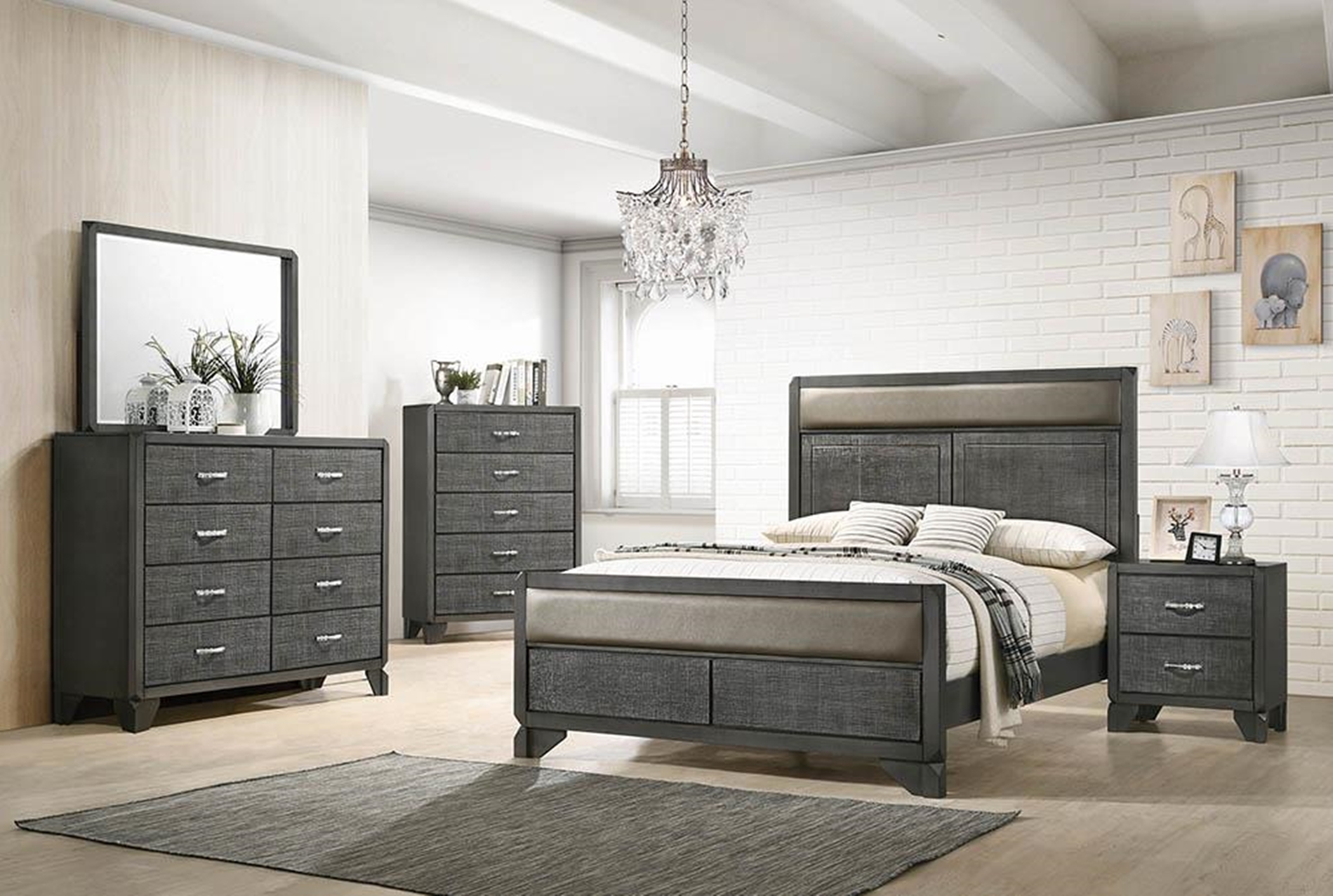 215901KW - C King Bed - Click Image to Close