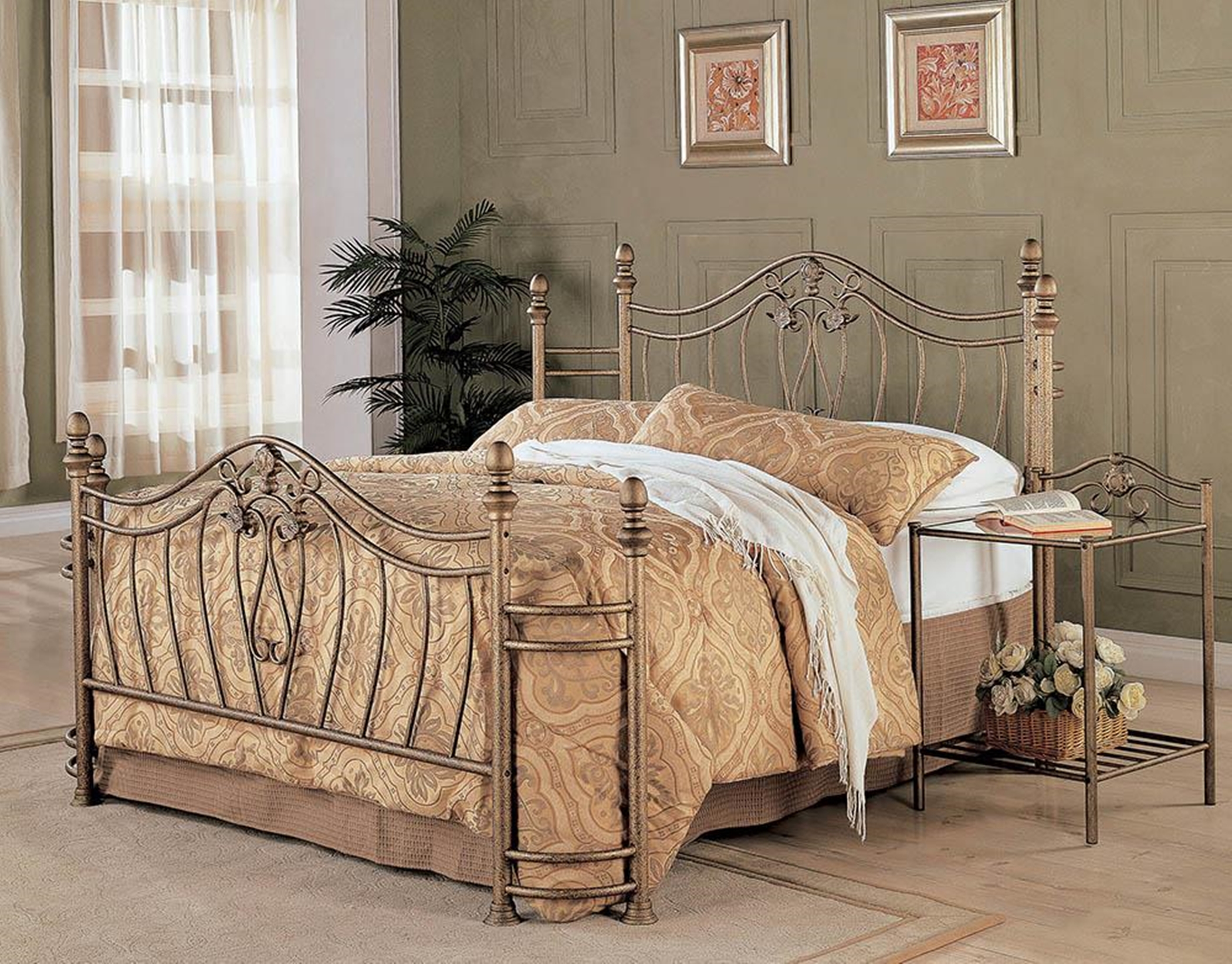 Sydney Antique Brushed Full Bed - Click Image to Close