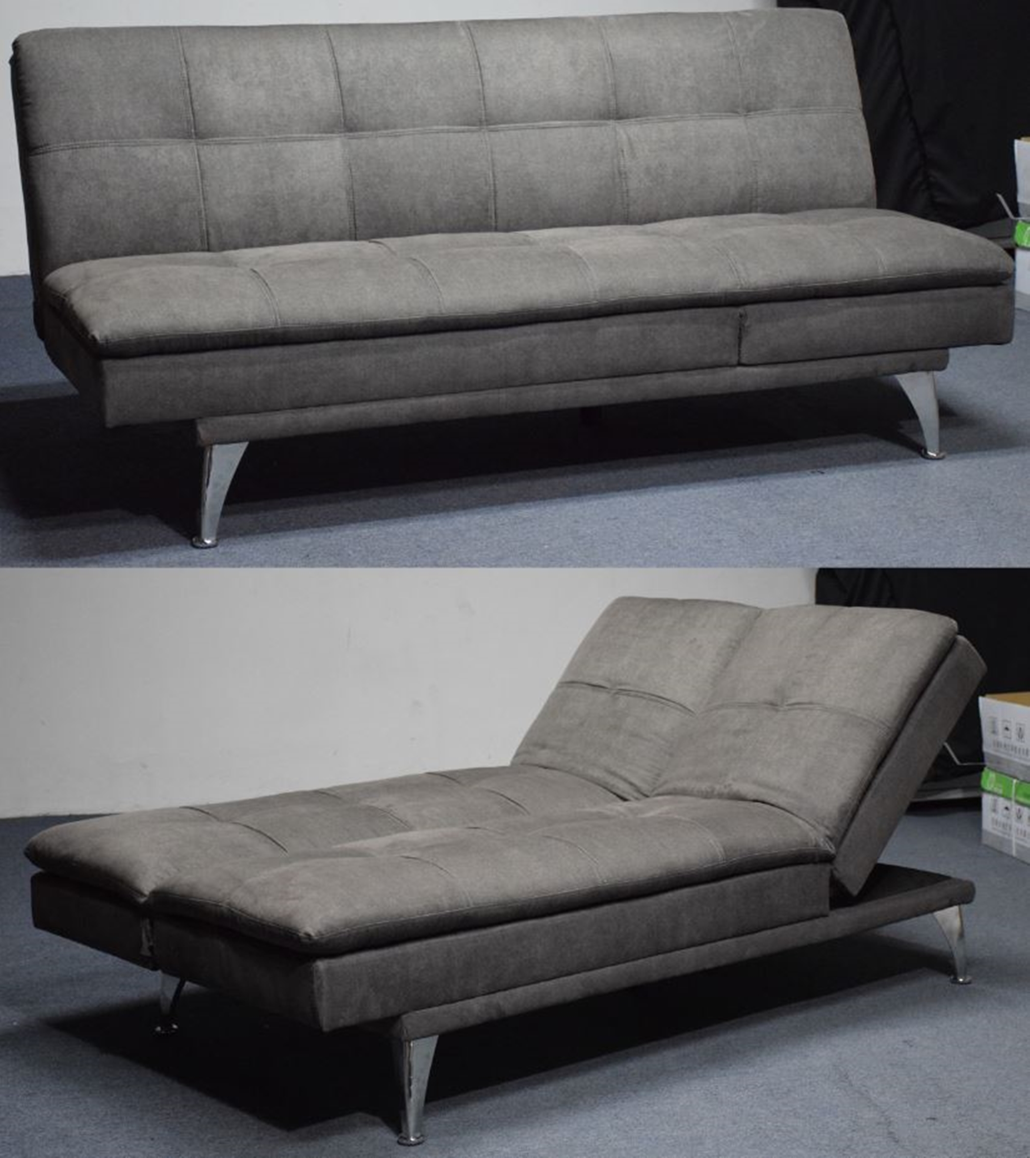360262 Sofa Chaise Bed W/ Power Outlet - Click Image to Close