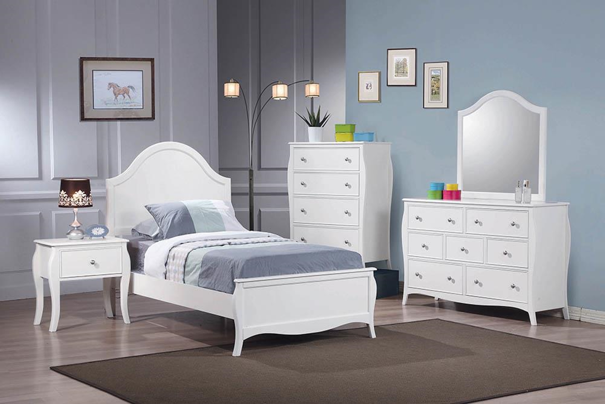 Dominique French Country Full Bed - Click Image to Close