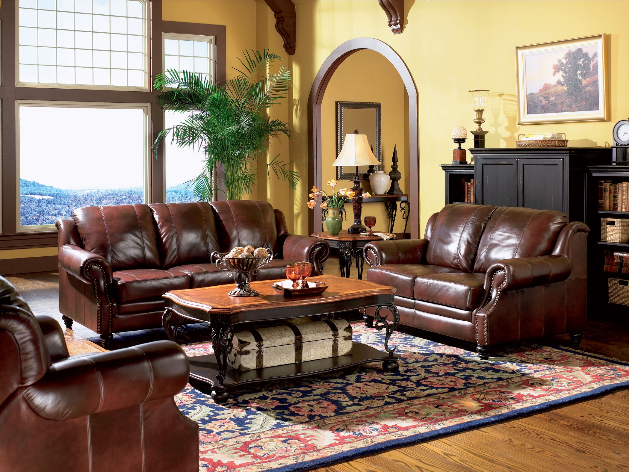 Princeton Traditional Brown 2 Pc. - Click Image to Close