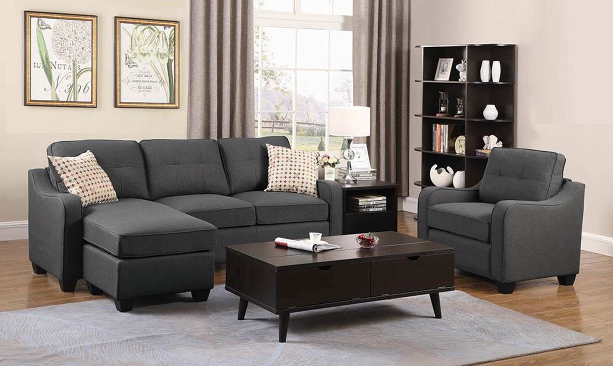 Reversible Sectional - Click Image to Close