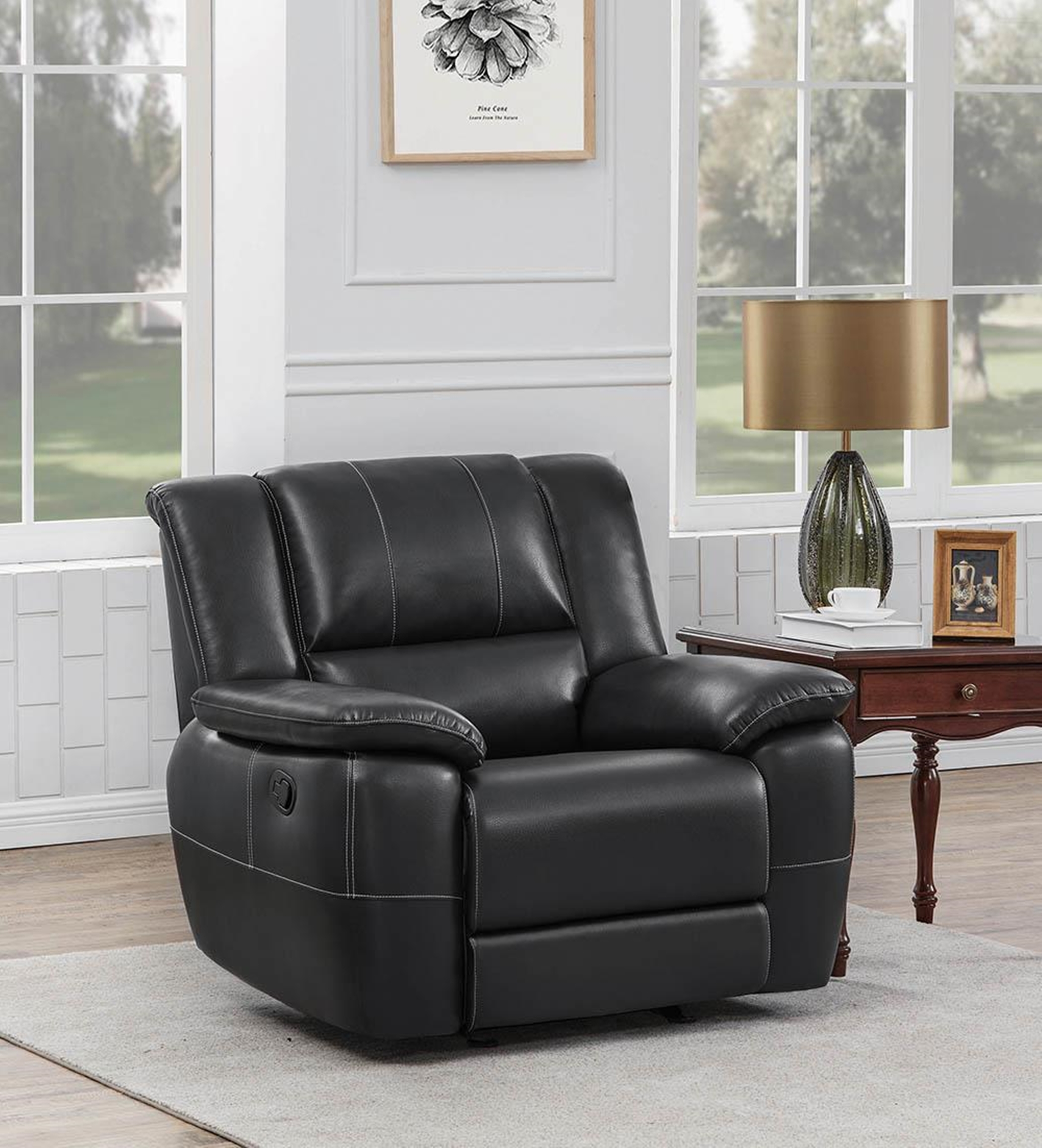 Lee Transitional Recliner - Click Image to Close