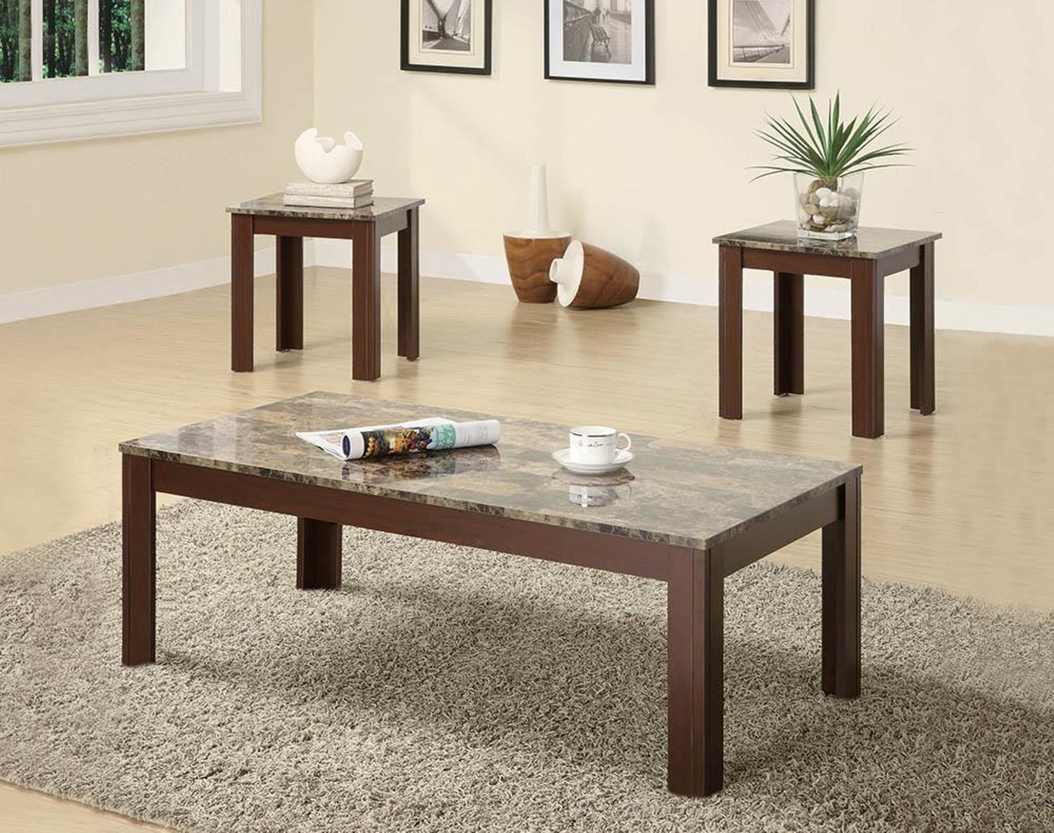 Occasional Cocktail and End Table Set - Click Image to Close