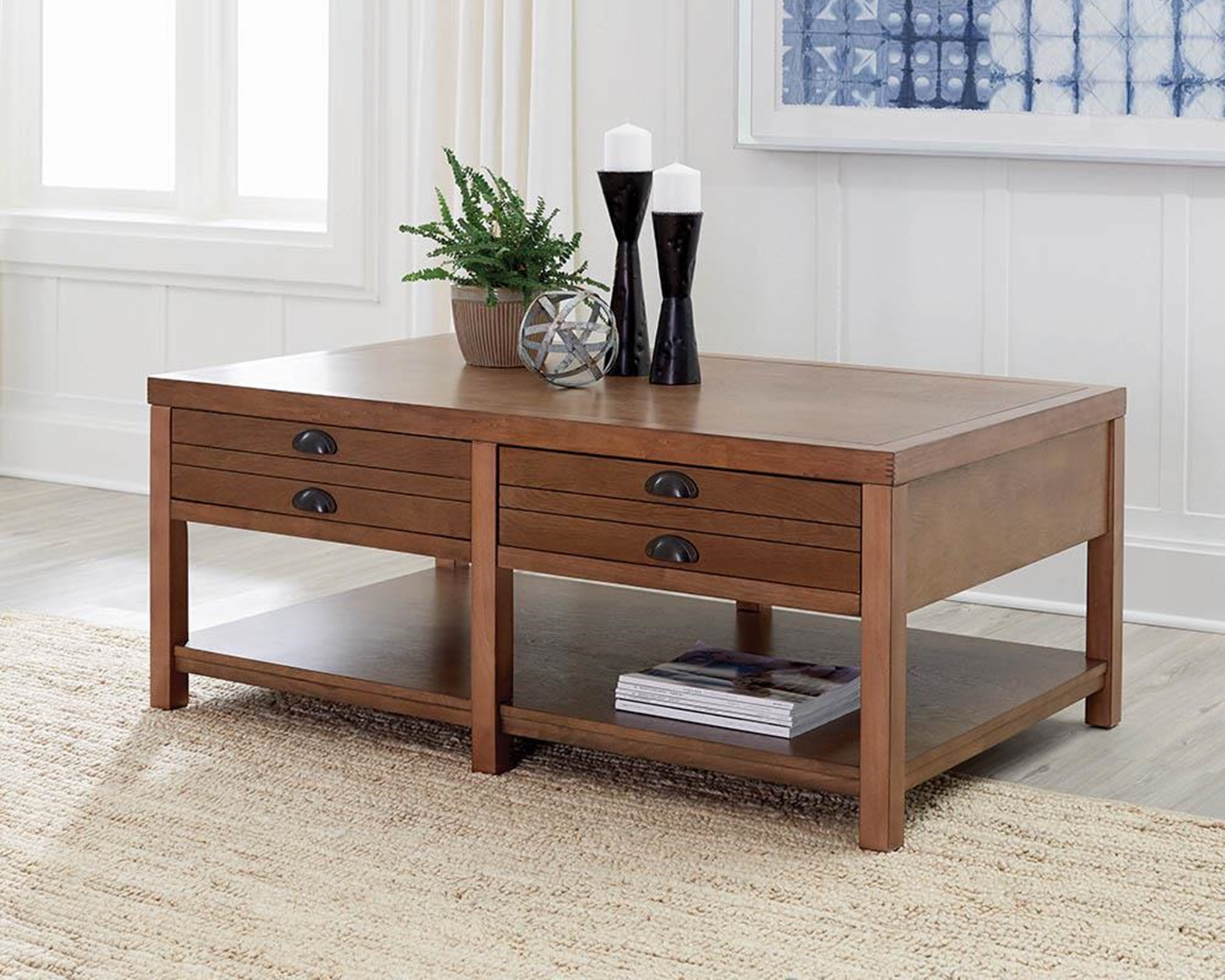 Occasional Group Casual Light Oak Coffee Table - Click Image to Close