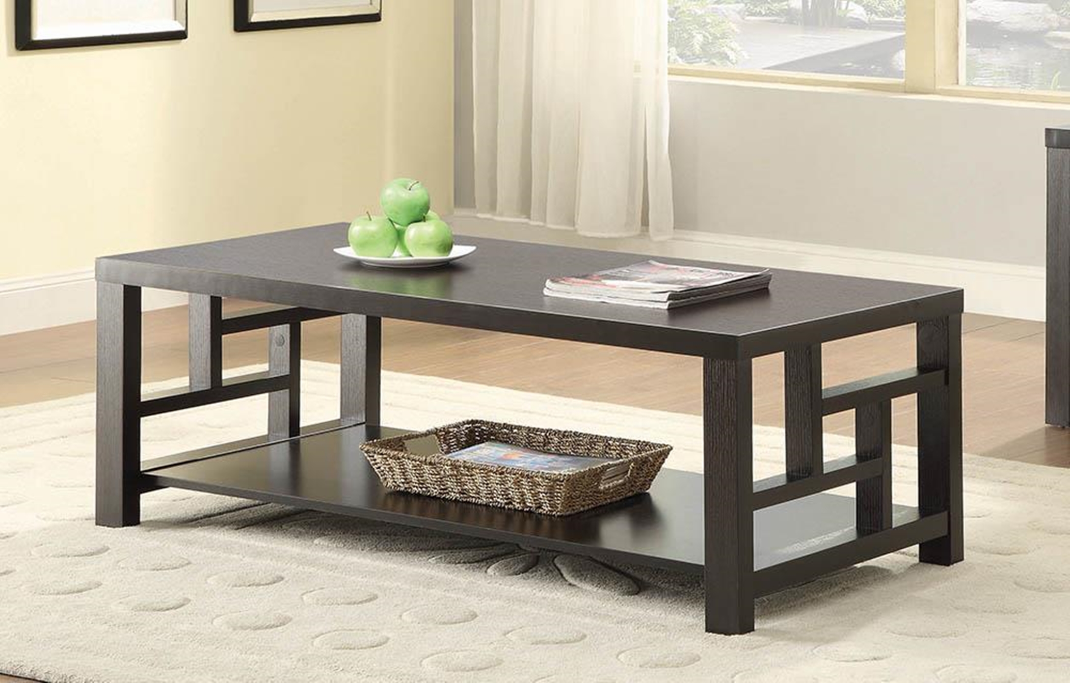 Transitional Capp. Coffee Table - Click Image to Close