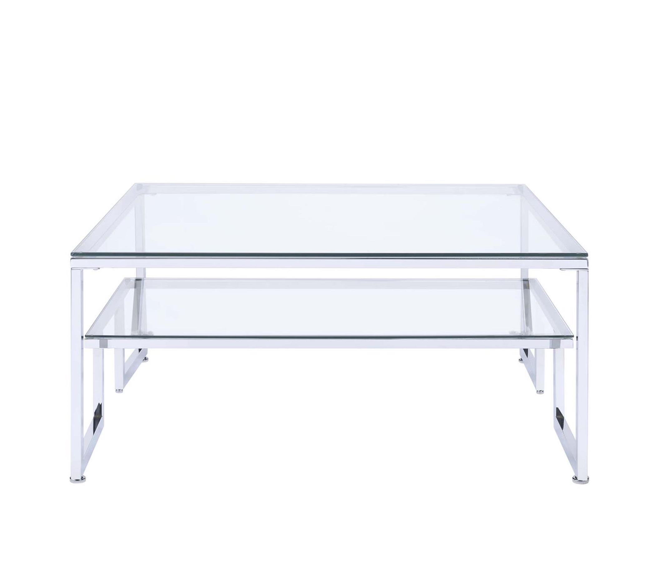 Contemporary Glass Coffee Table - Click Image to Close
