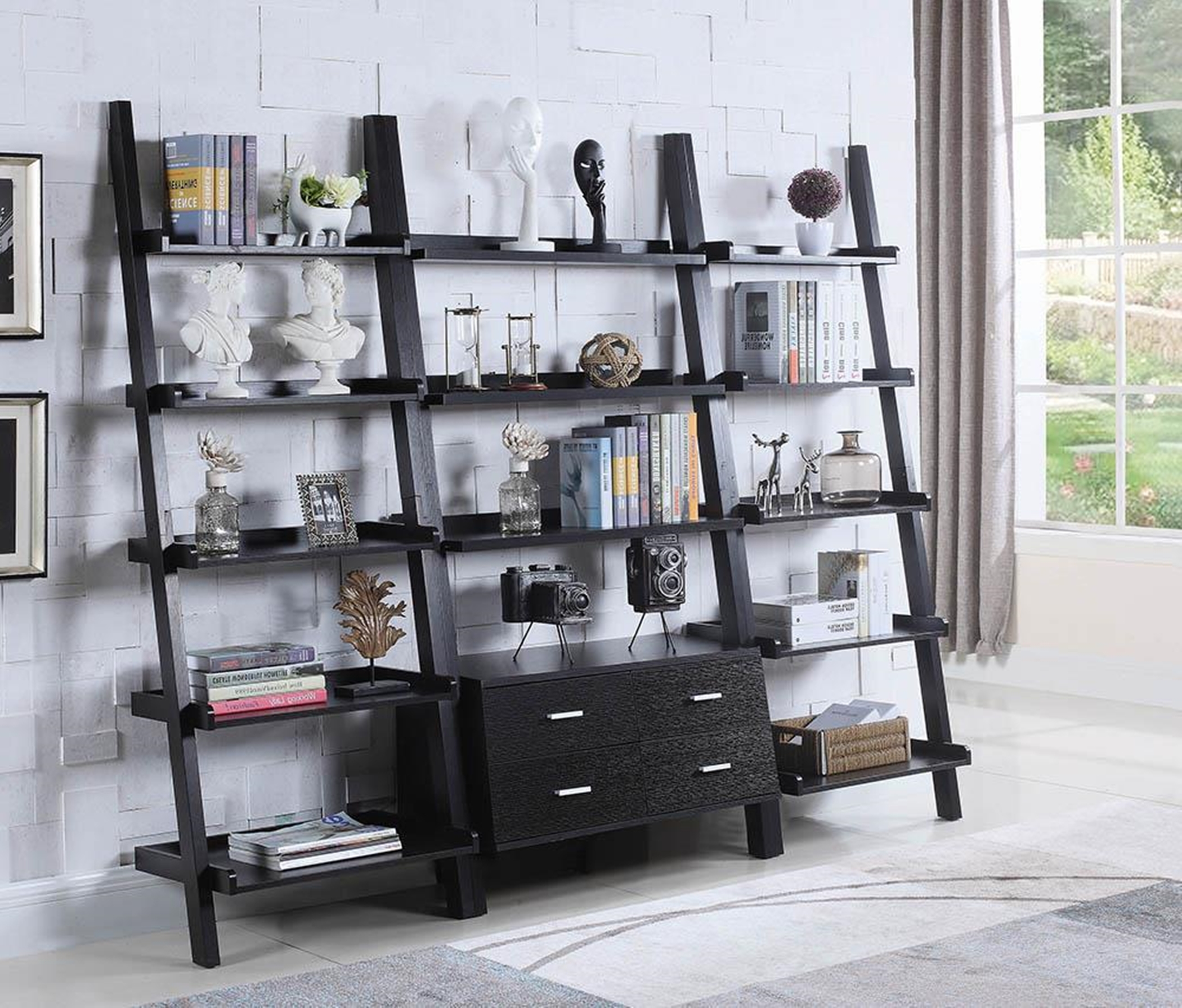 Transitional Capp. Bookcase - Click Image to Close