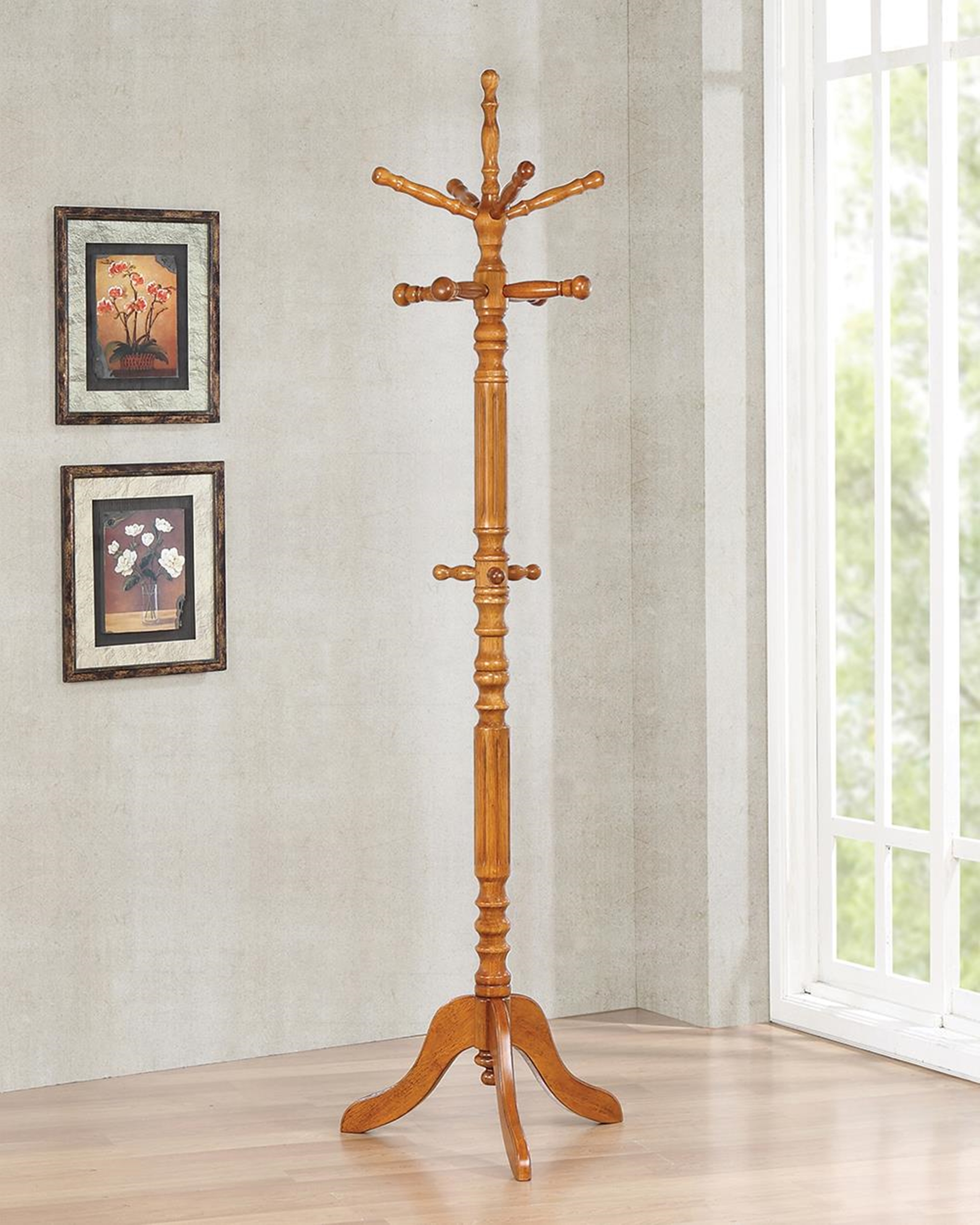 Traditional Tobacco Coat Rack - Click Image to Close