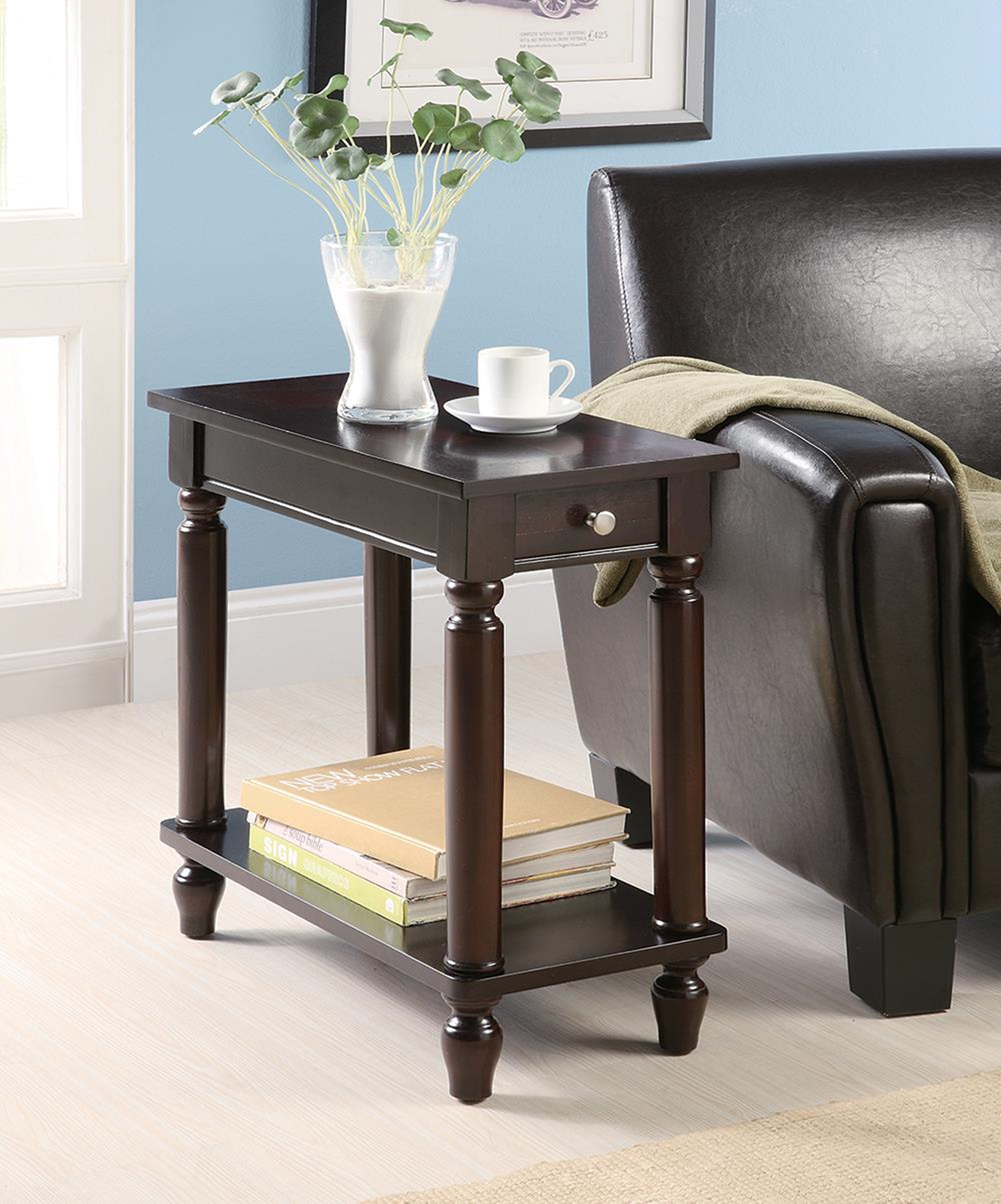 Transitional Capp. Accent Table - Click Image to Close