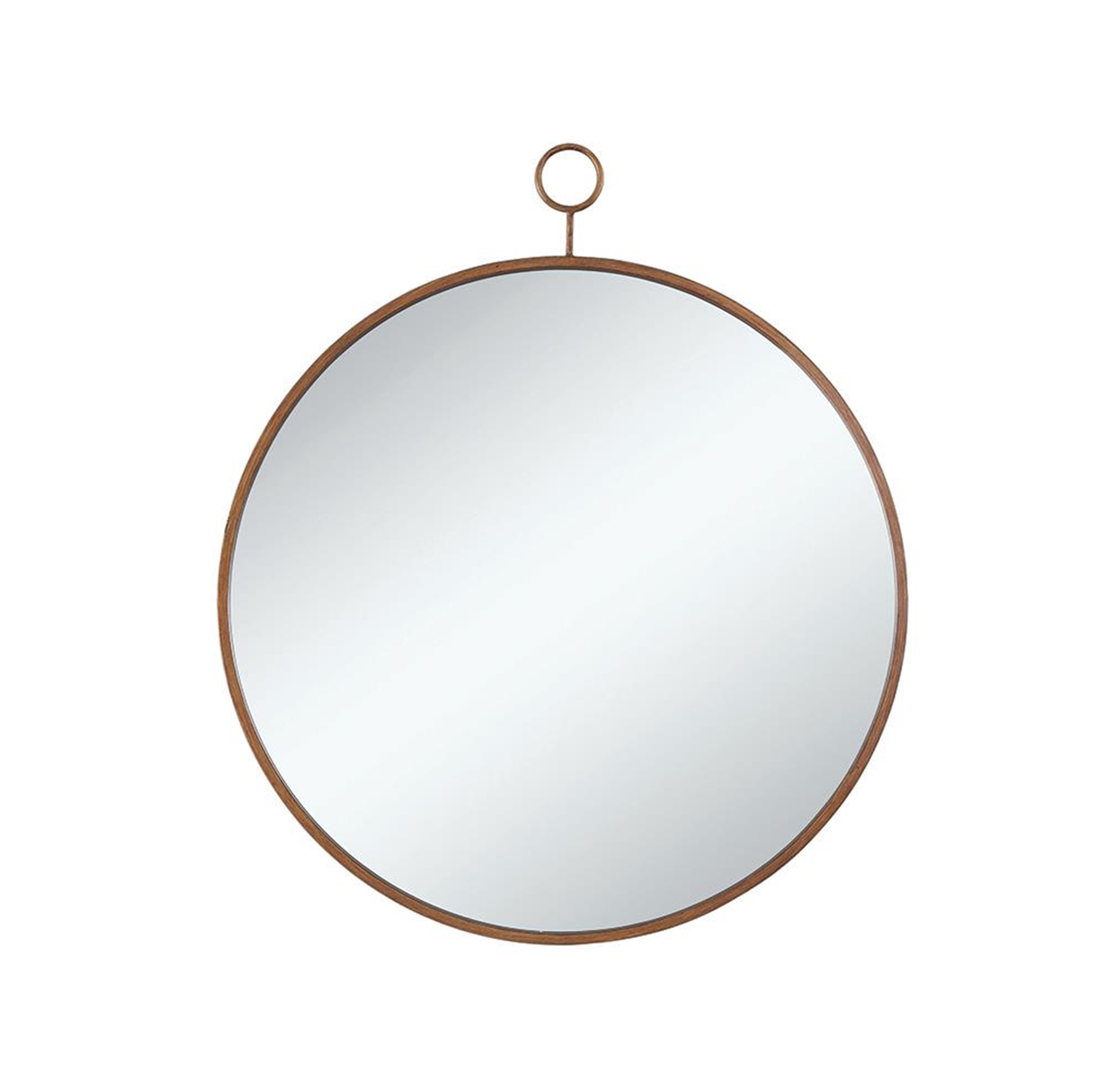 Round, Gold Mirror - Click Image to Close
