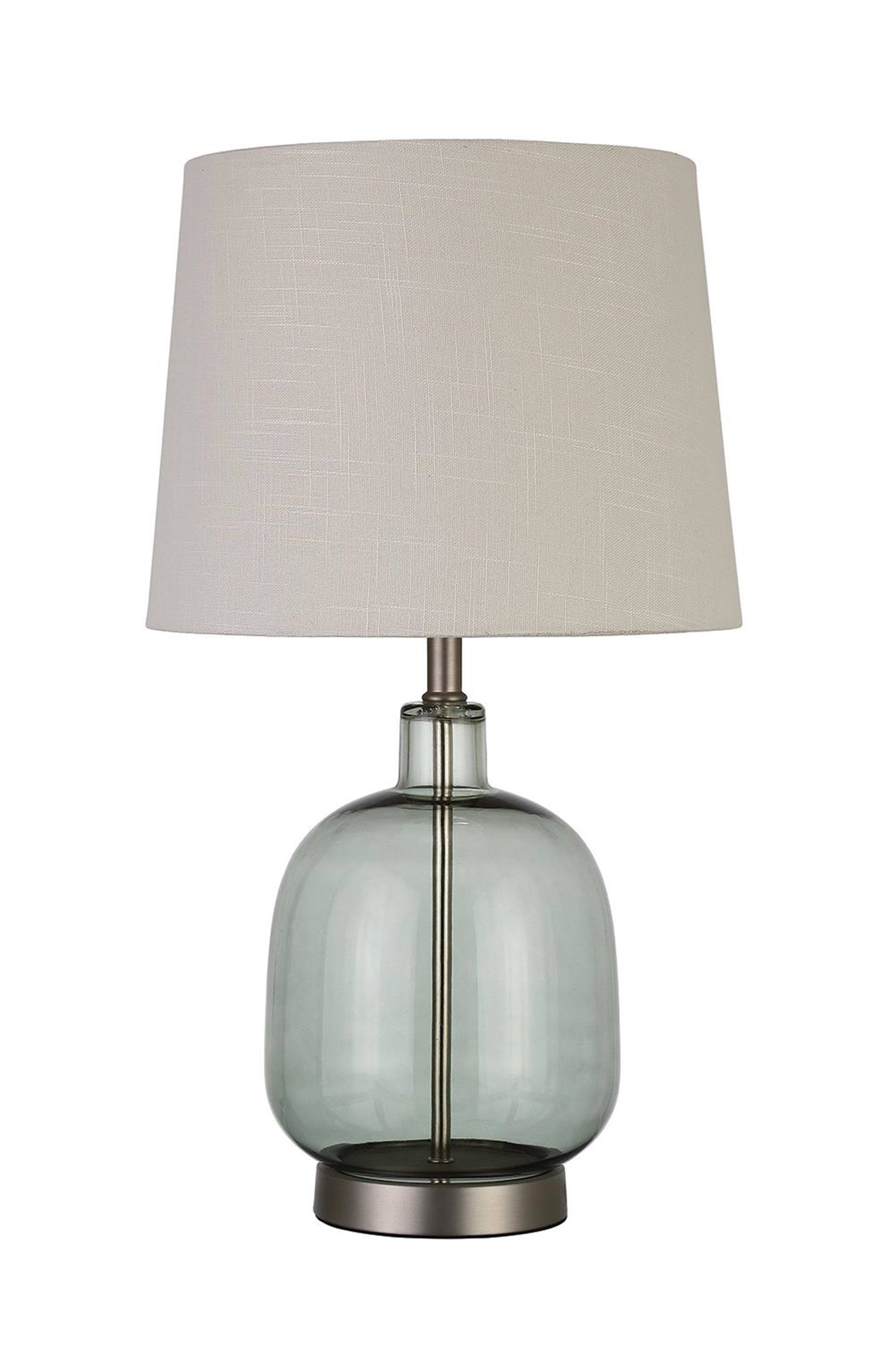 Transitional Green Table Lamp - Click Image to Close
