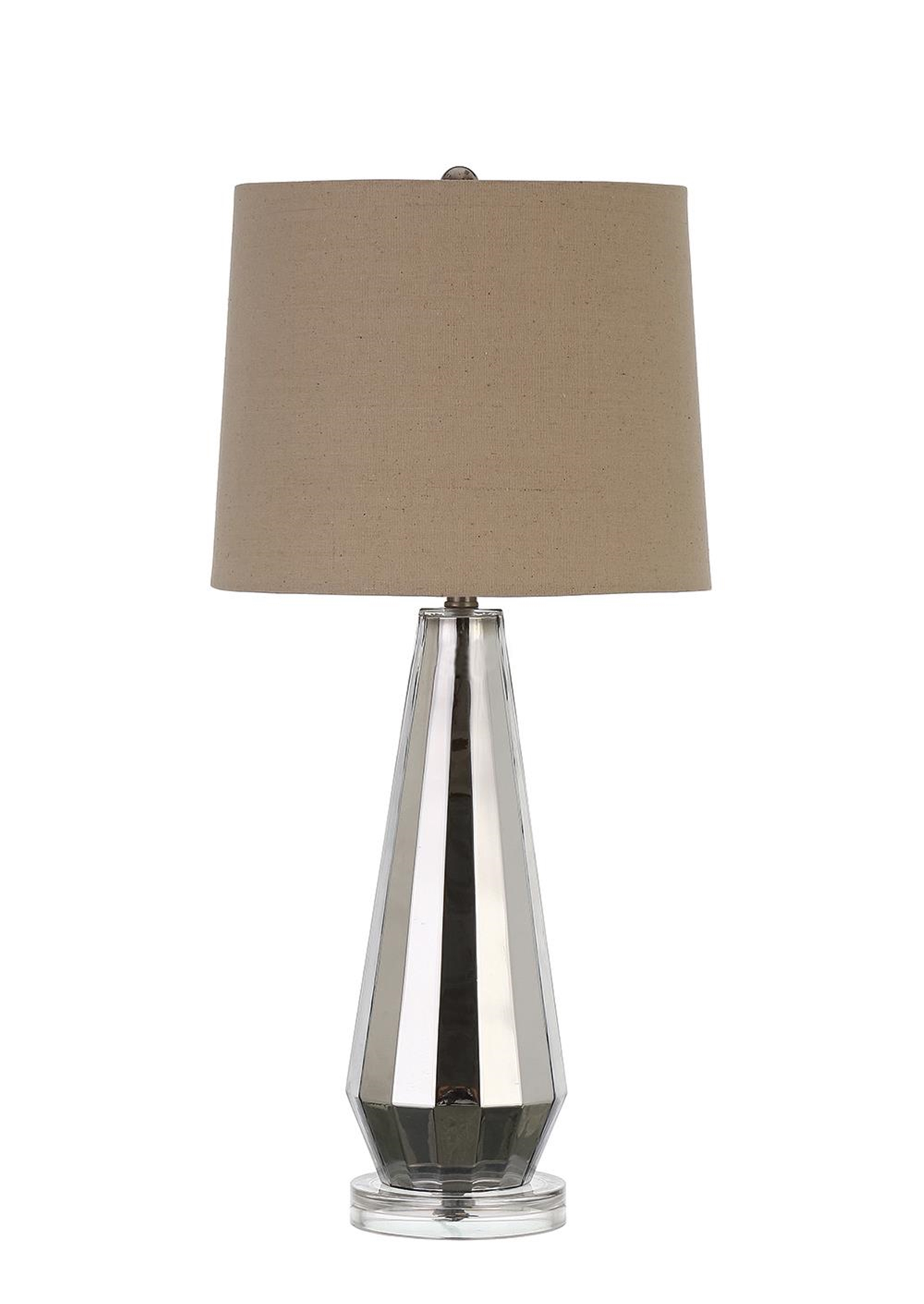 Transitional Clear Table Lamp - Click Image to Close