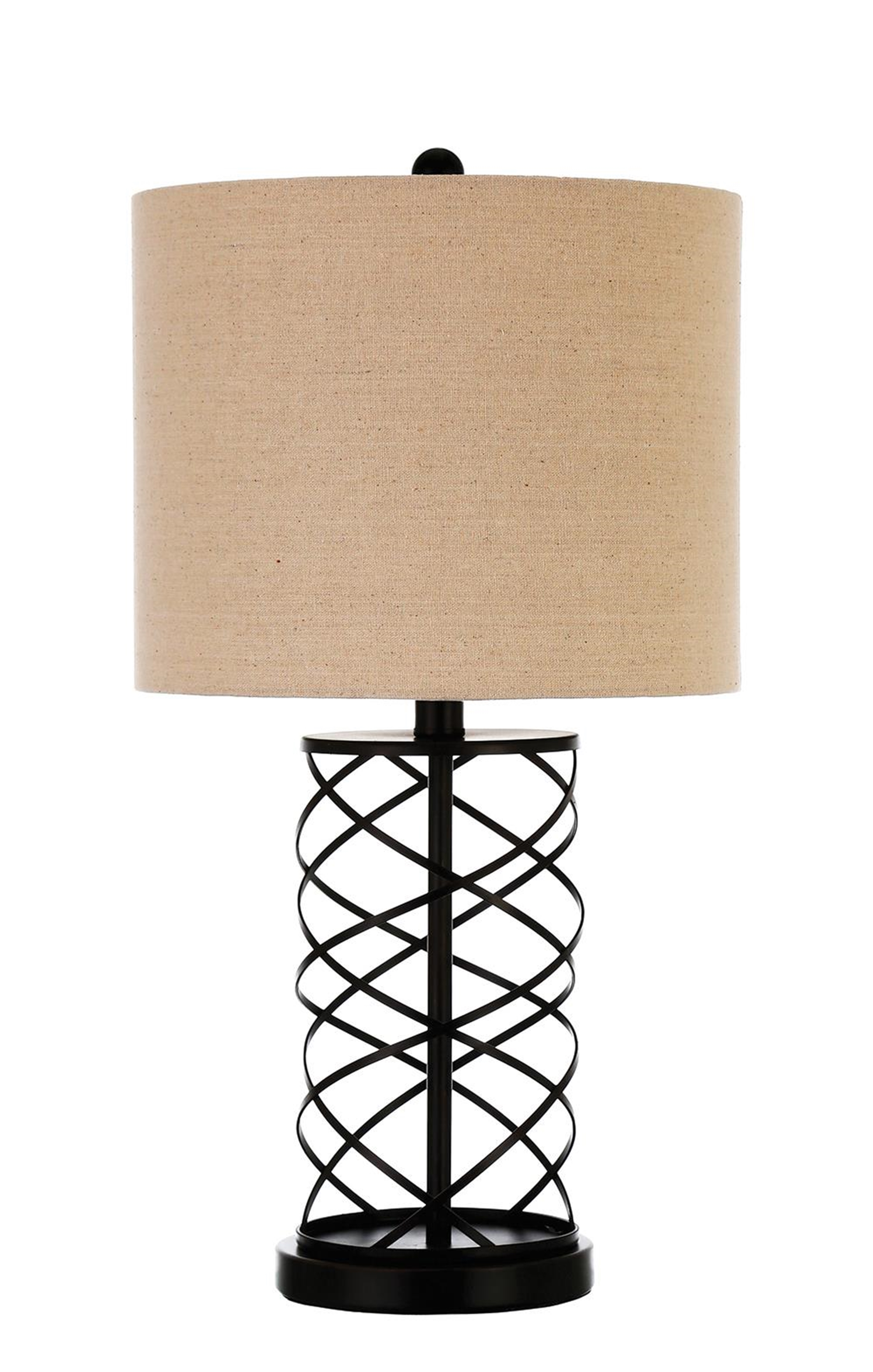 Transitional Bronze Table Lamp - Click Image to Close