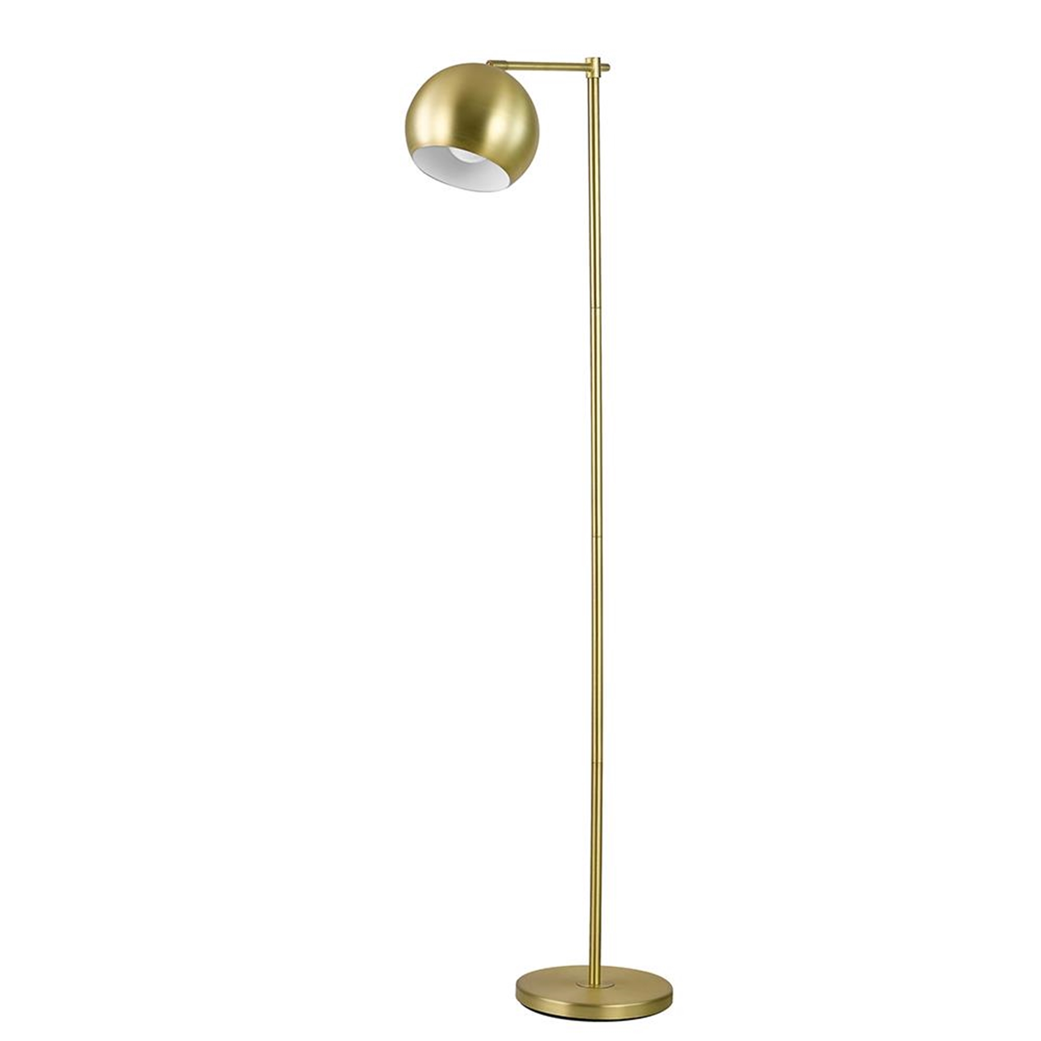 Modern Brass Floor Lamp - Click Image to Close