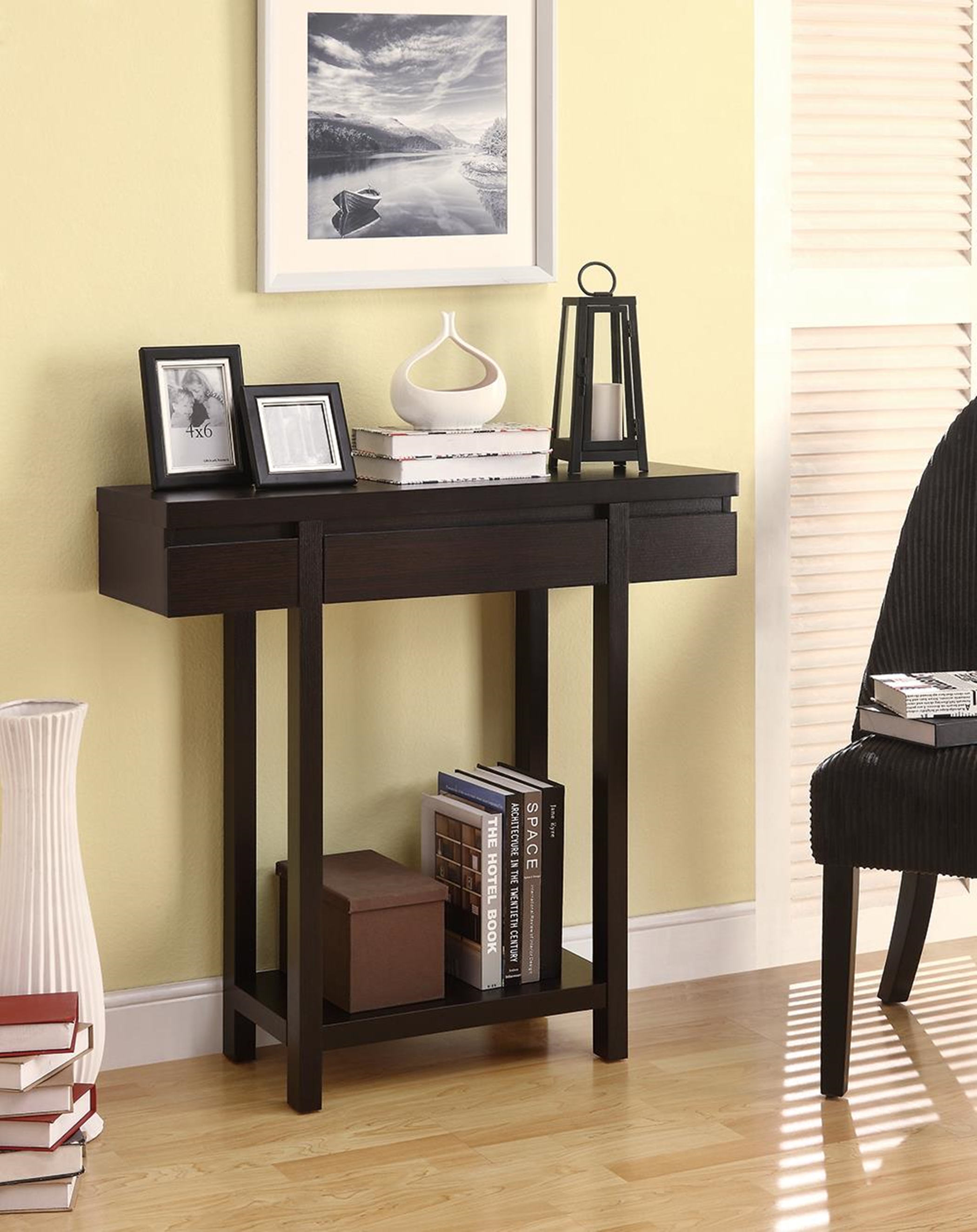 Contemporary Capp. Console Table - Click Image to Close