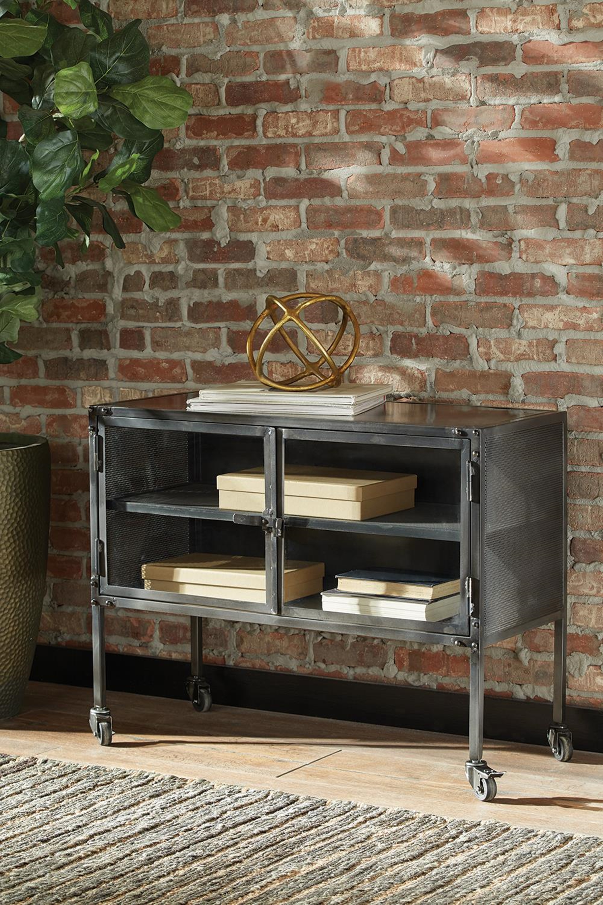 Industrial Accent Cabinet - Click Image to Close