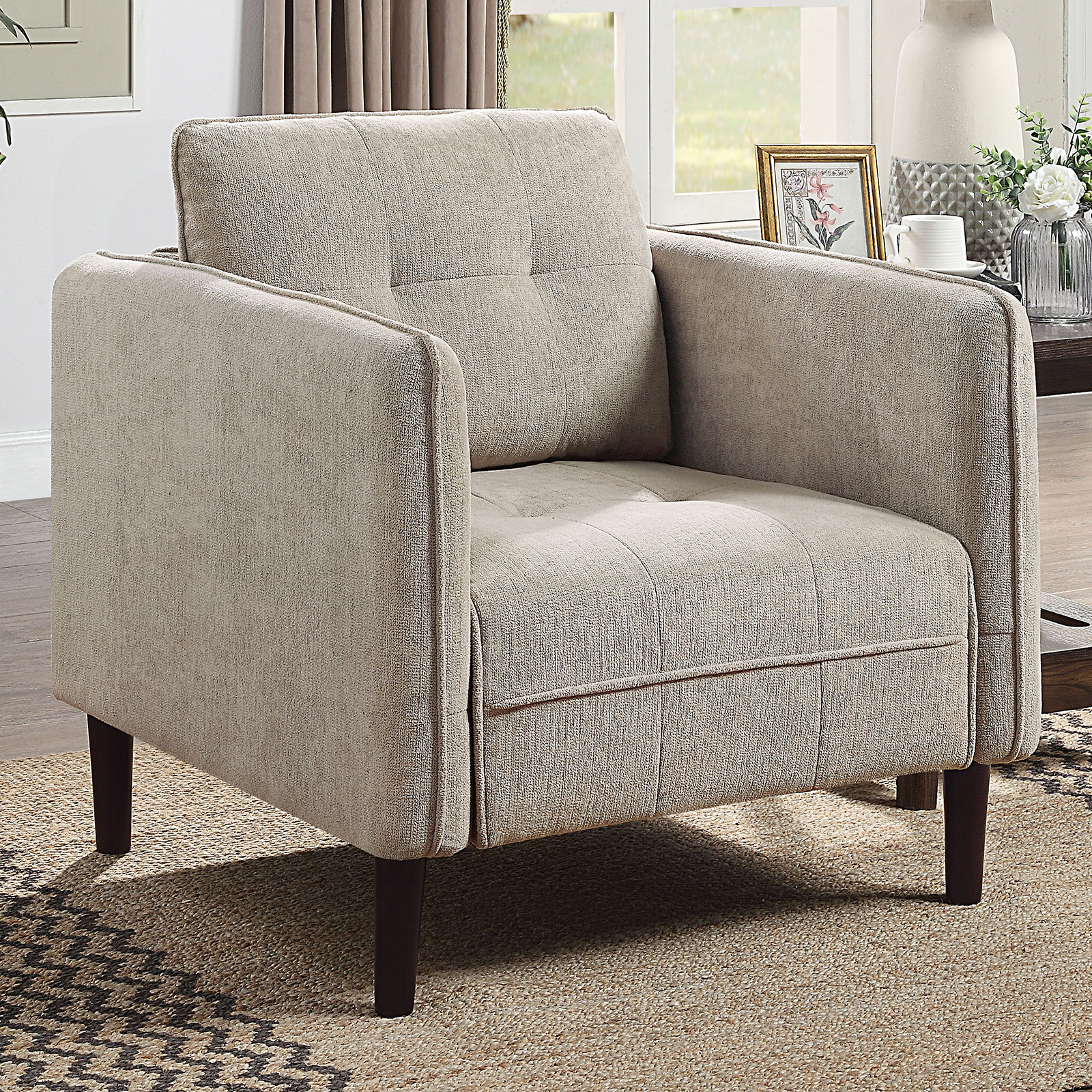 (image for) Lynda Light Gray Chair