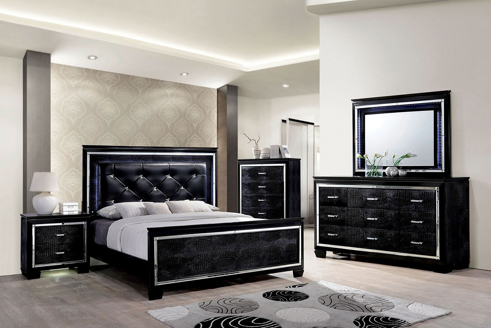 Bellanova Black Qn. 4Pc (image for) Bellanova Black Qn. 4Pc