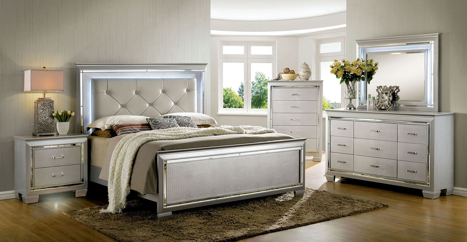 Bellanova Silver Qn. 4Pc (image for) Bellanova Silver Qn. 4Pc