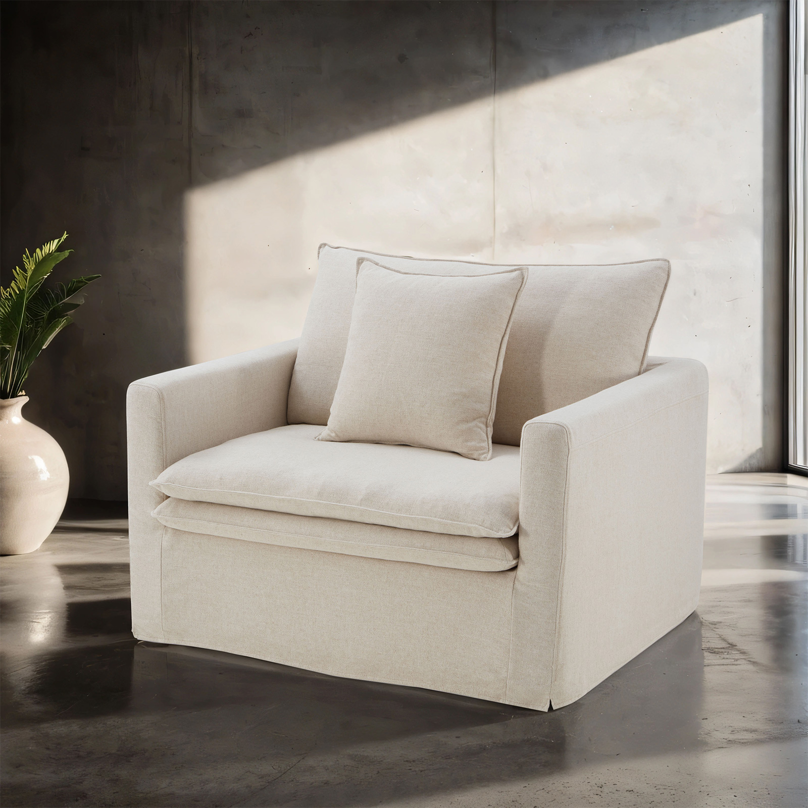Crayford Taupe Chair (image for) Crayford Taupe Chair