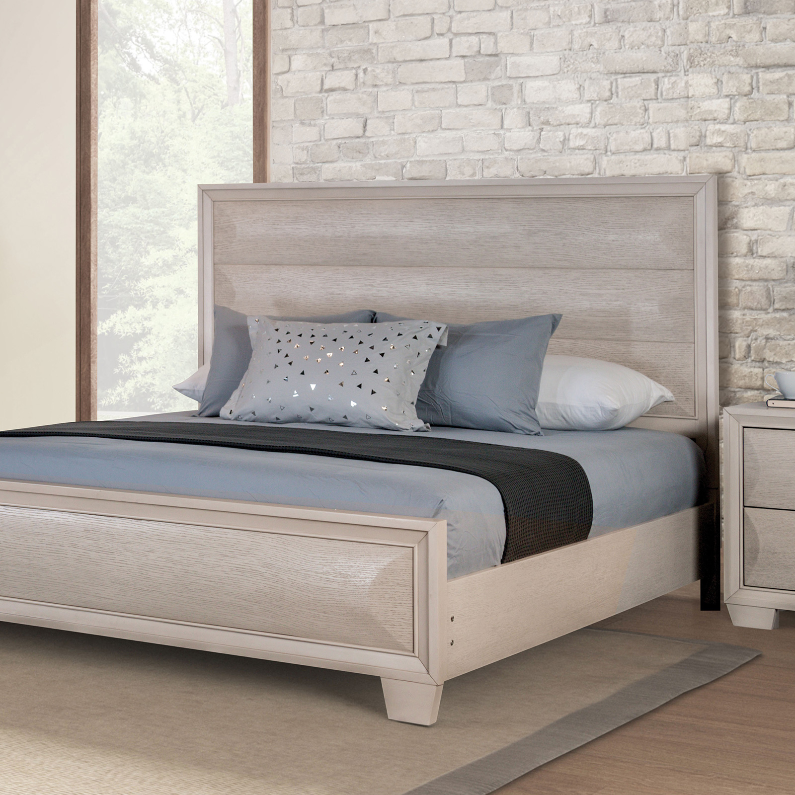 (image for) Chemnitz White Qn. 5Pc W/Chest
