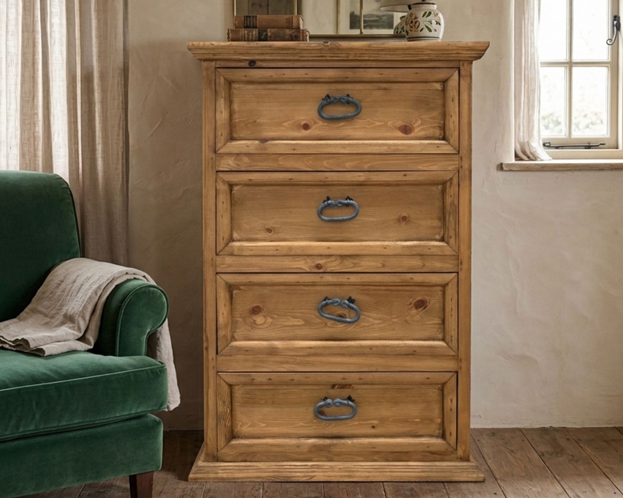 (image for) 4 Drawer Honey Chest
