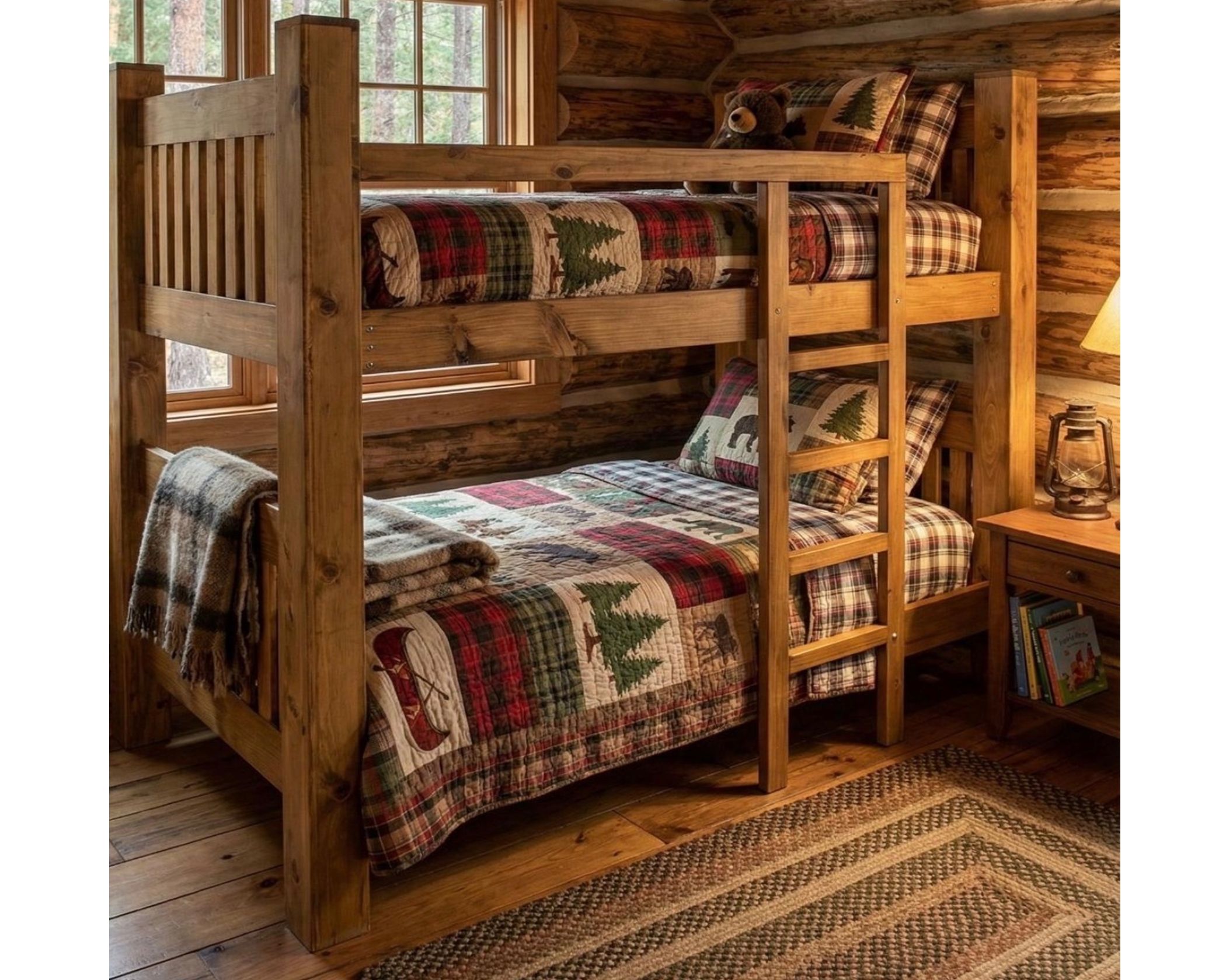 (image for) Bunk Bed Nogal T/T (3 in Stock)